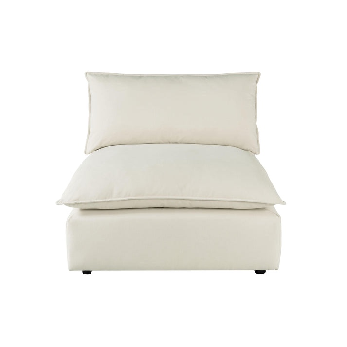 Condition photo showing New/Like New for cali performance fabric modular armless chair