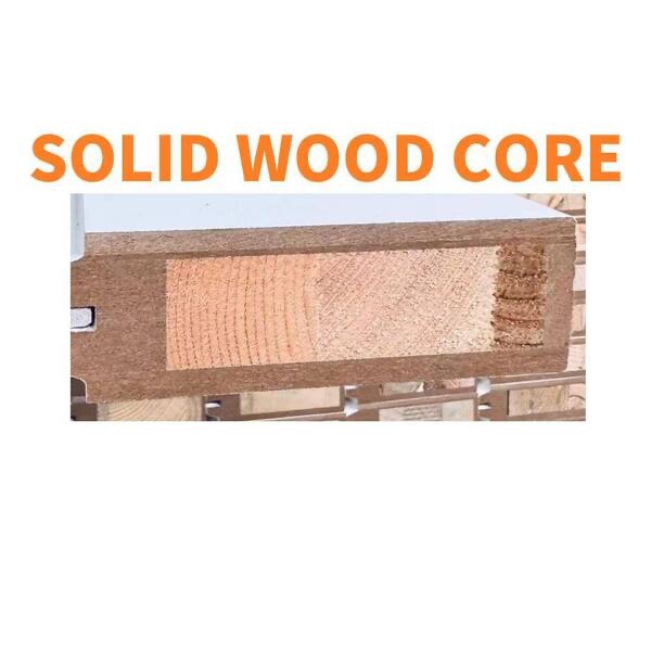Condition photo showing New/Like New for 32 in. x 80 in. 10-lite solid core clear glass white primed composite mdf interior door slab no hardware included