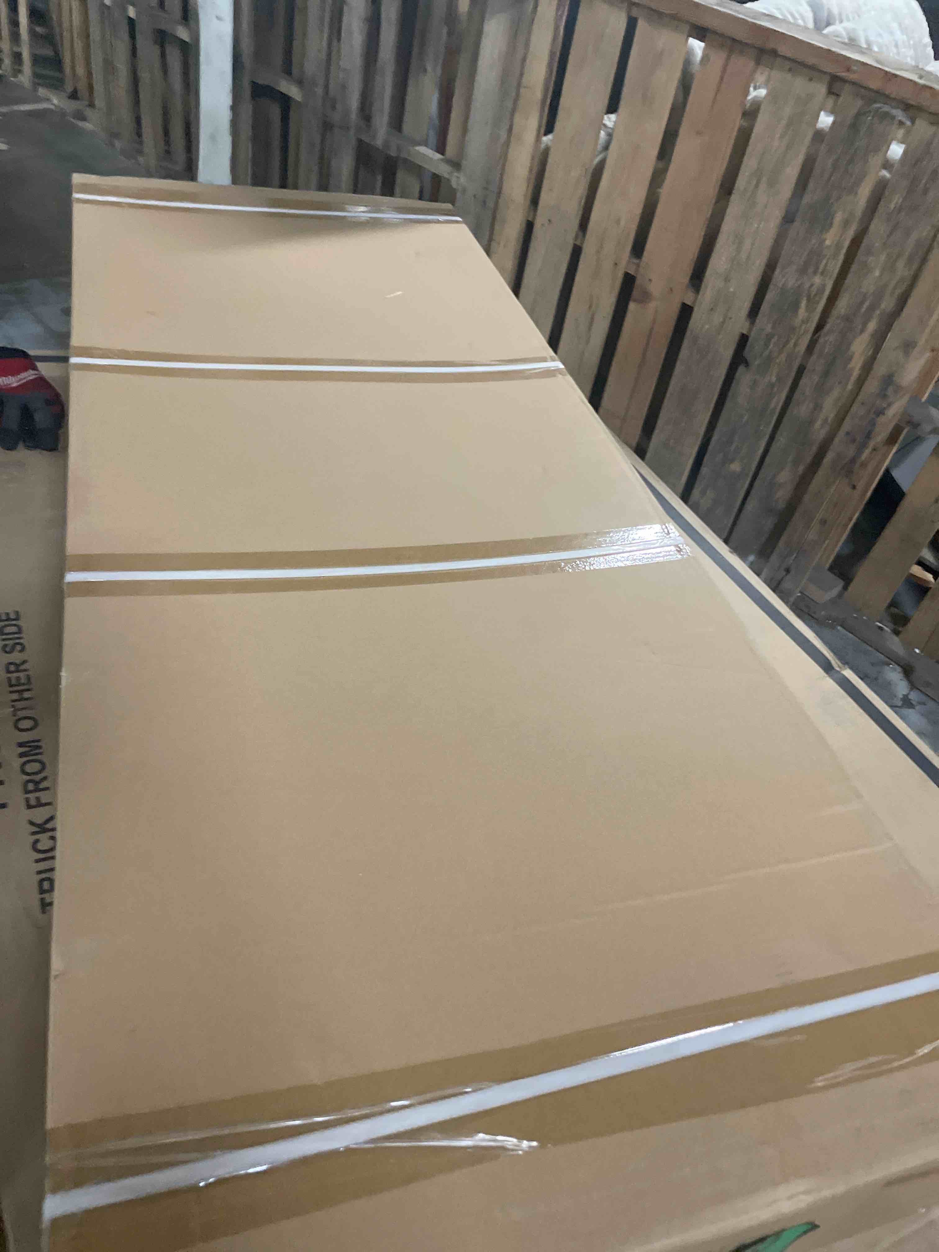 Condition photo showing New/Like New for just-v hard tri-fold truck bed tonneau cover replacement for 2015-2022 chevy colorado gmc canyon solid (5ft feet bed) all weather chevy colorado gmc canyon 5ft