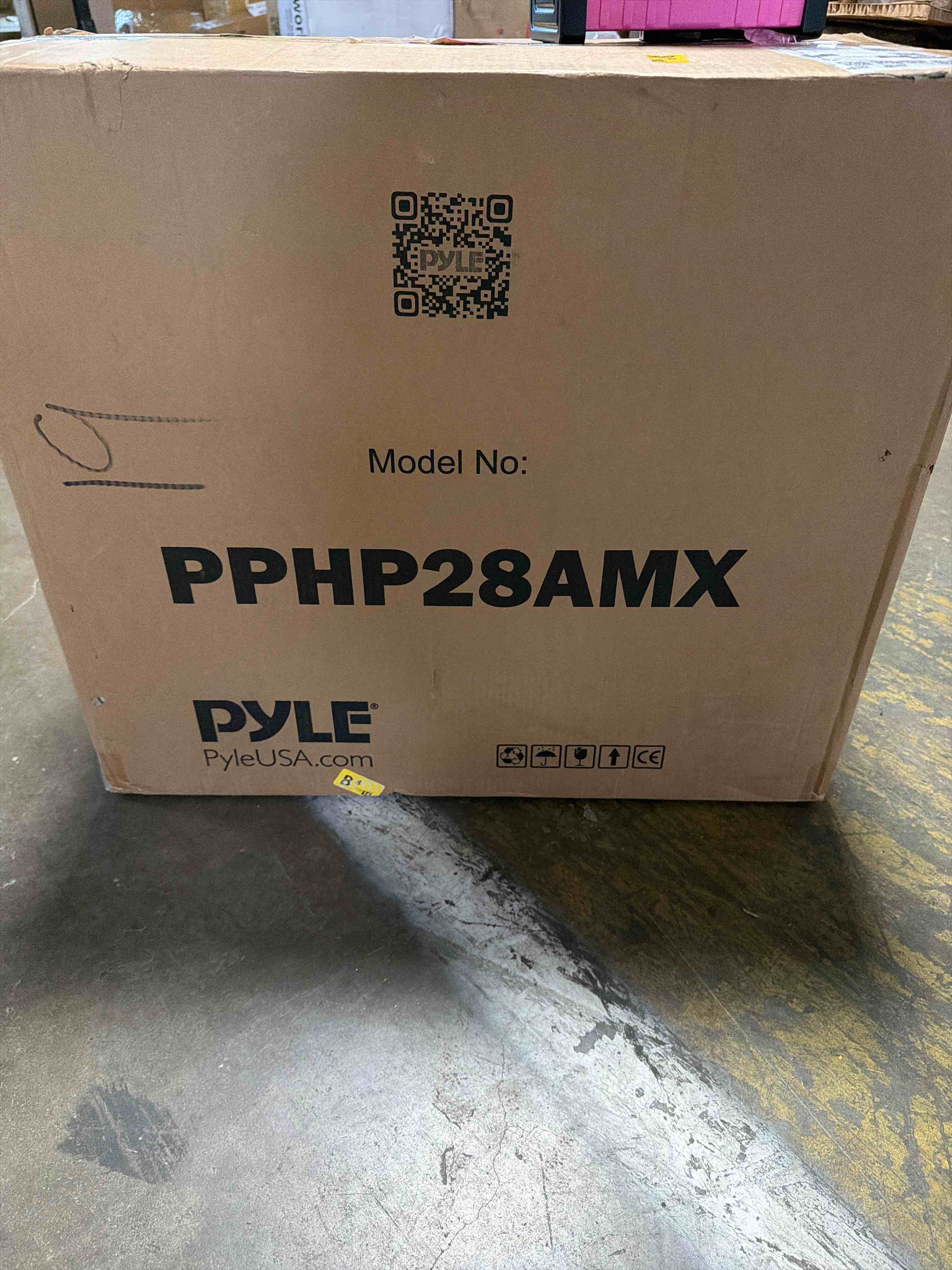 Condition photo showing New/Like New for pyle pa speaker dj mixer bundle - 300 w portable wireless bluetooth sound system w/ usb sd xlr 1/4" rca inputs - dual speaker, mixer, microphone, stand, cable - home/outdoor party, black