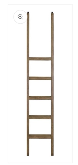 Condition photo showing New/Like New for martin furniture - stratton - traditional decorative wooden ladder, brown -