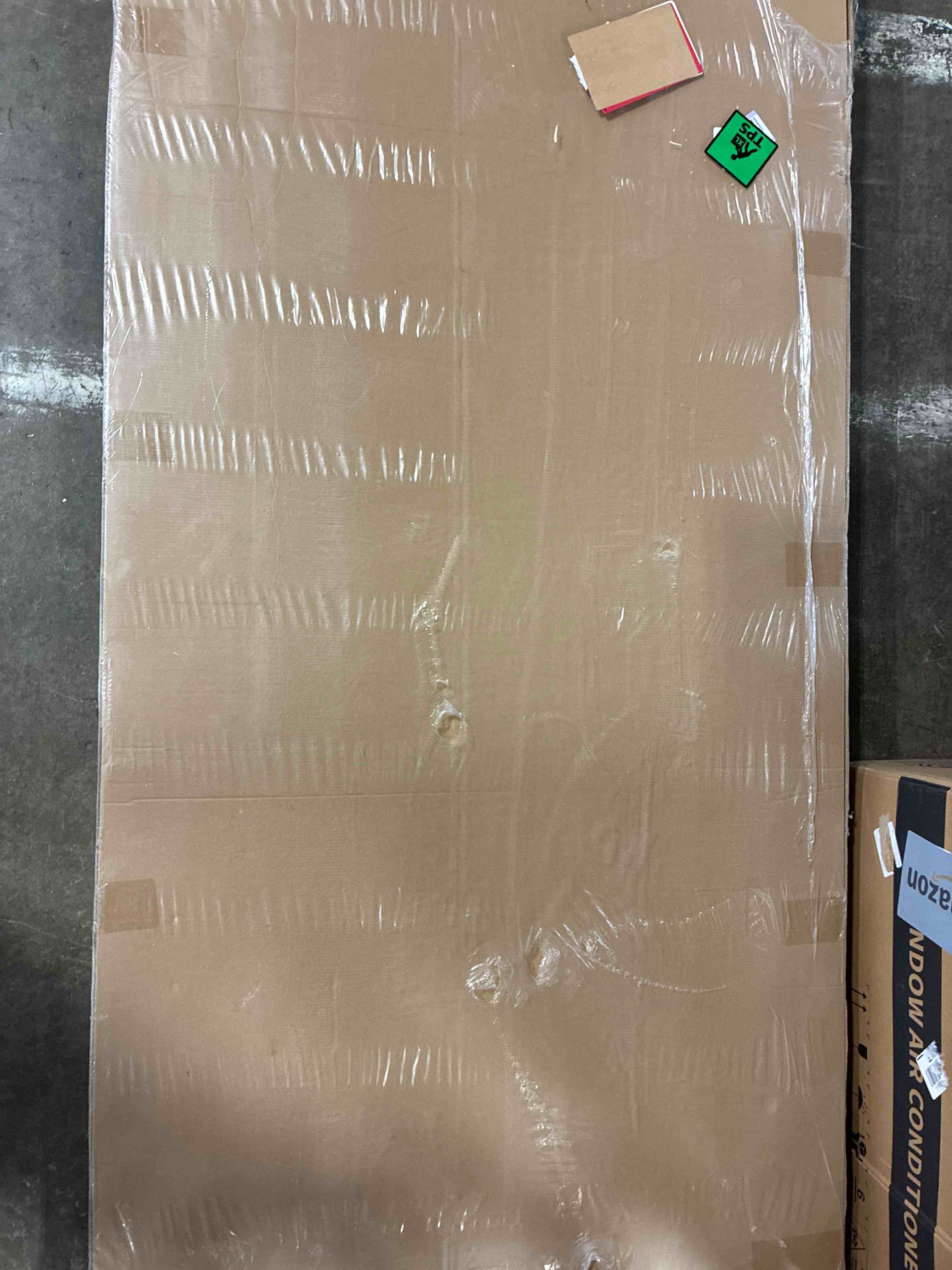 Condition photo showing New/Like New for 30in x 80in single panel white wooden interior sliding door