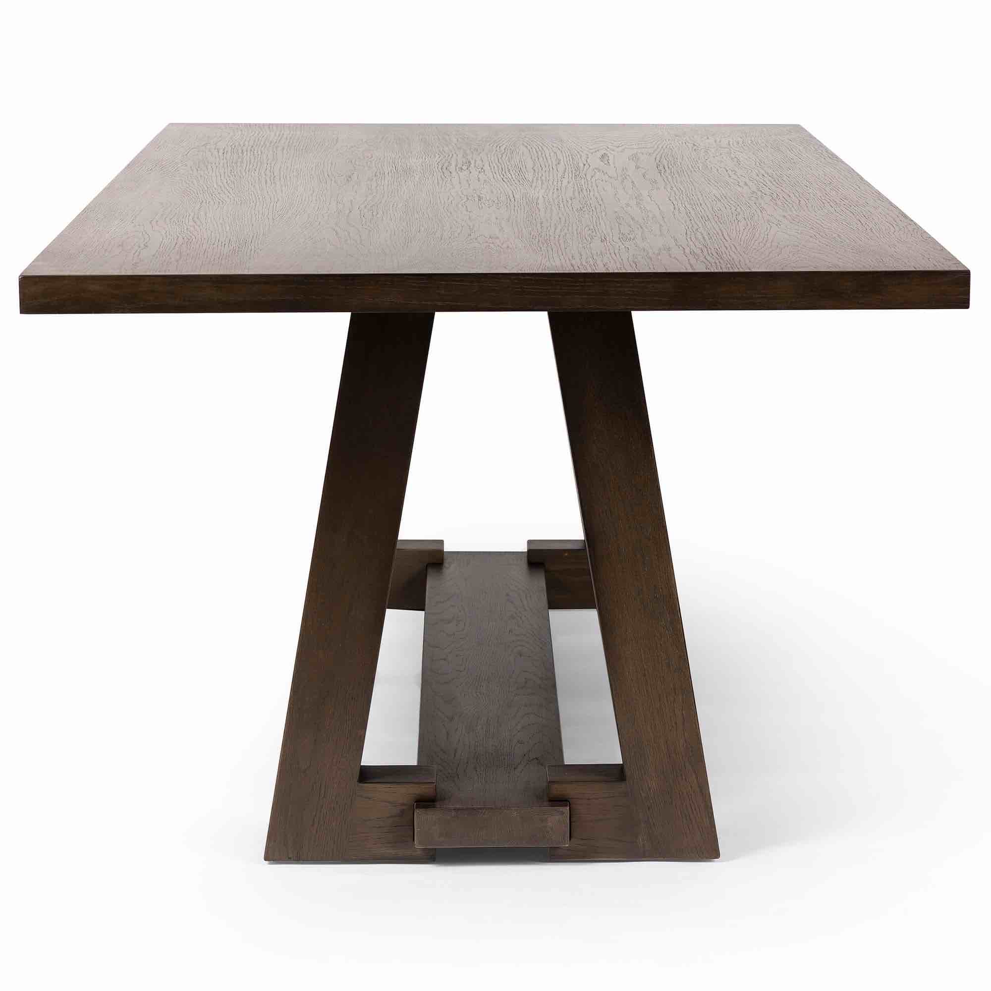 Condition photo showing New/Like New for silverton dining table, sienna brown