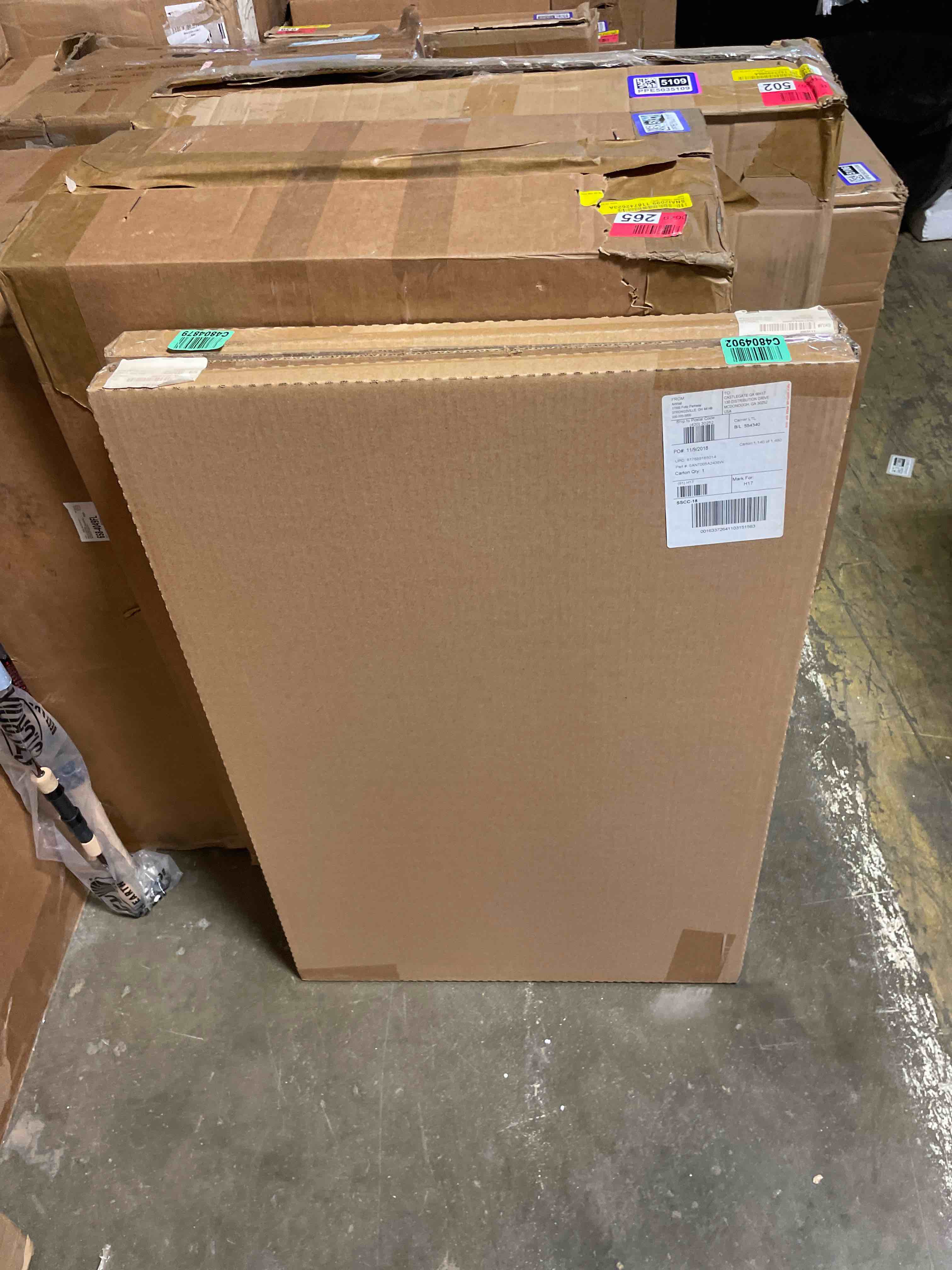 Condition photo showing New/Like New for artwall jolina anthony  abstract cold  gallery-wrapped canvas