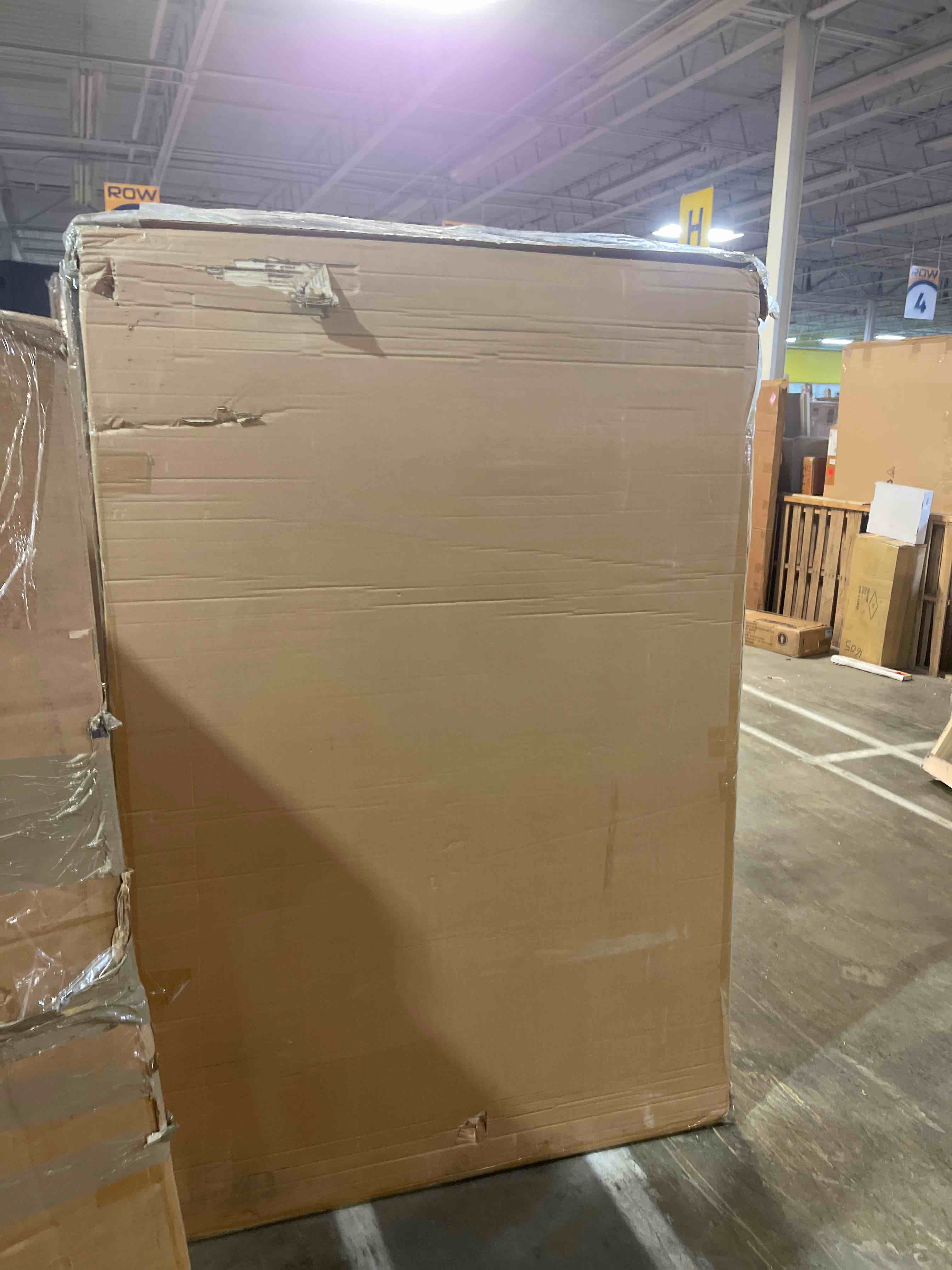 Condition photo showing As Is for medina six seat conference table - 12 ft