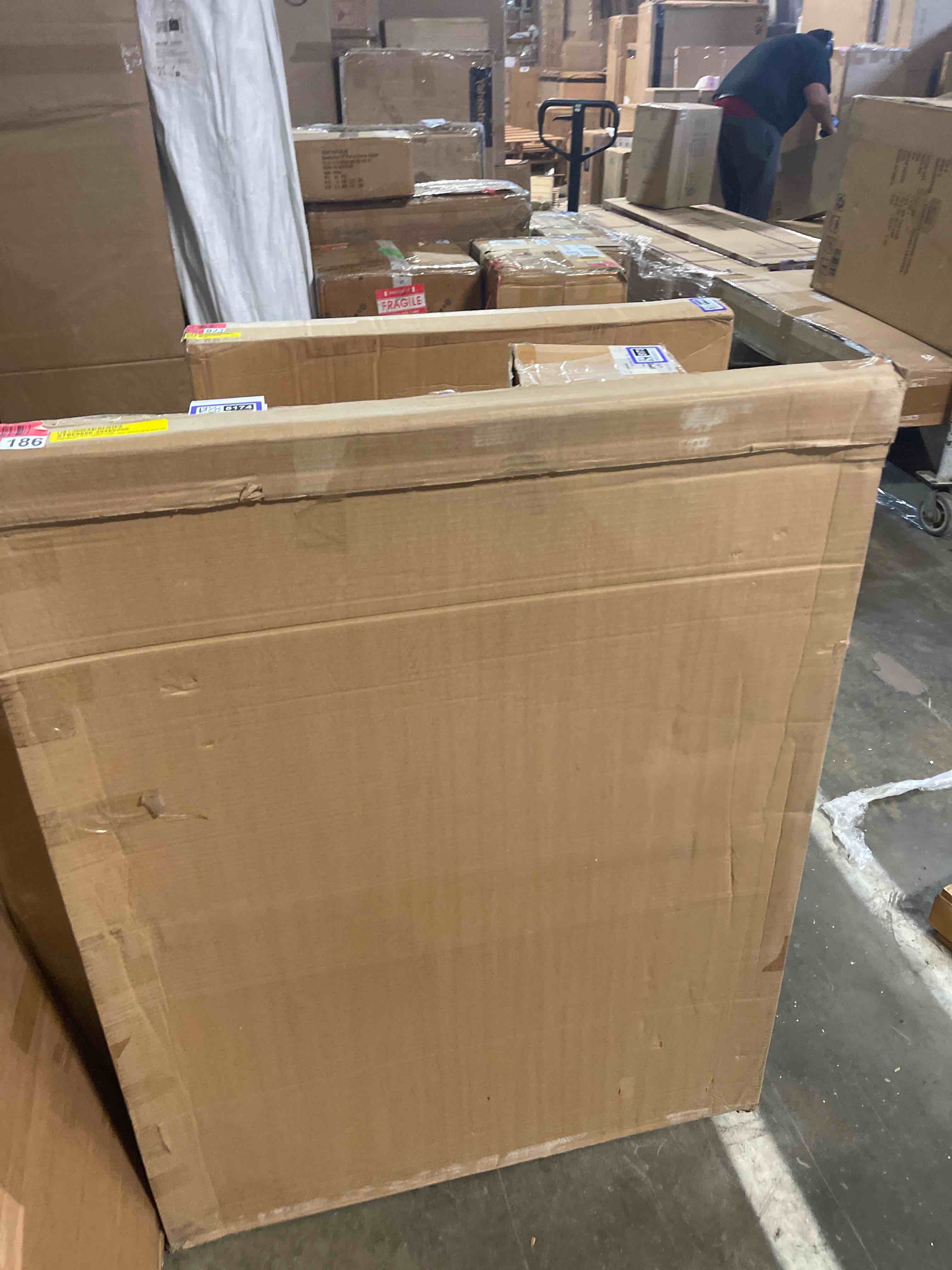 Condition photo showing New/Like New for santa claus on the roof canvas print