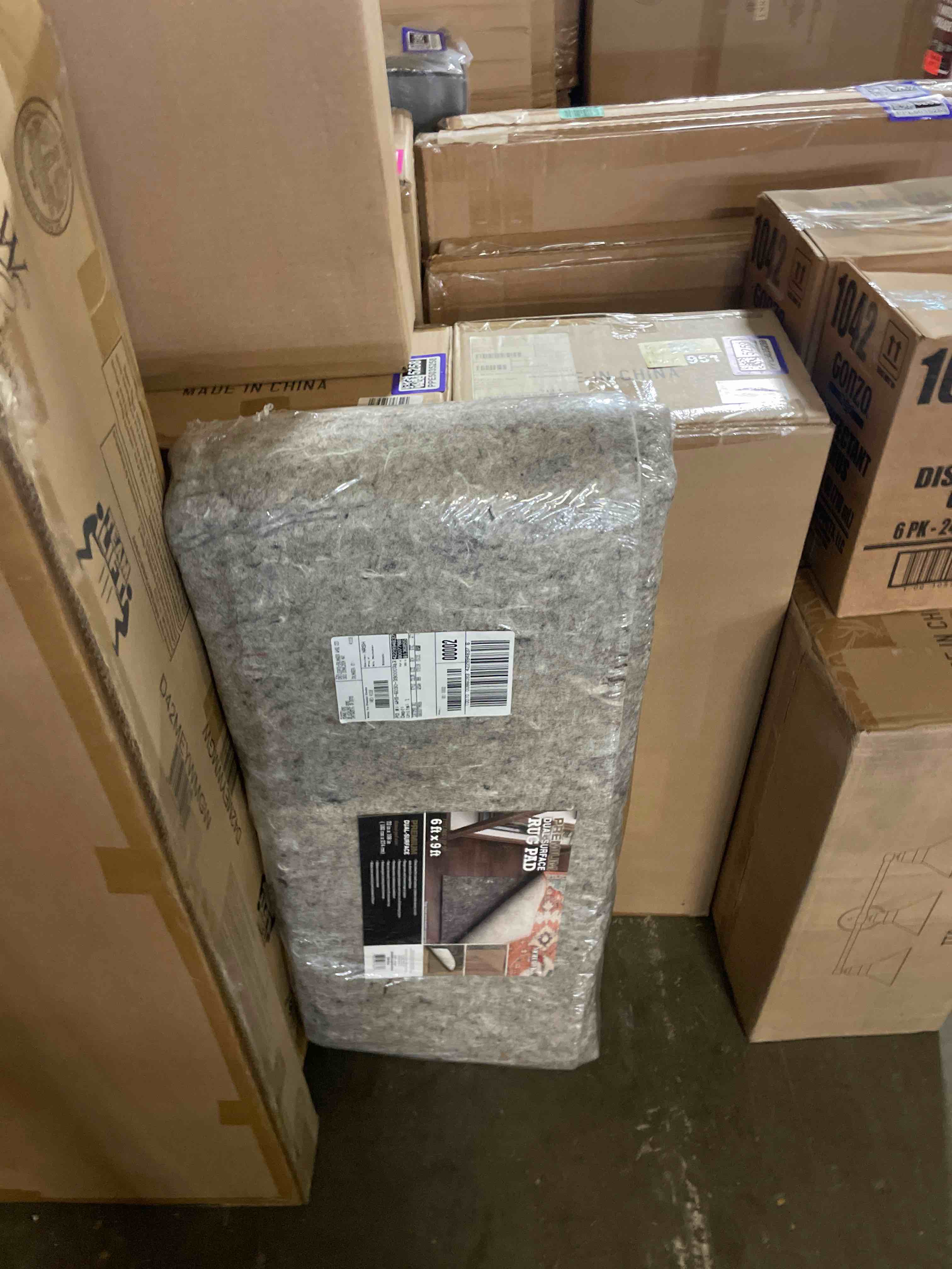 Condition photo showing New/Like New for bagail felt and natural rubber backing rug pads 1/4” thick, 2 x 10 ft non slip carpet gripper keep rugs in place, under area rug protective cushioned pads, carpet runners, hardwood floors protection 10' x 2' (rectangular) 1/4" thick