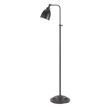 cal lighting pharmacy 62-in dark bronze pharmacy floor lamp