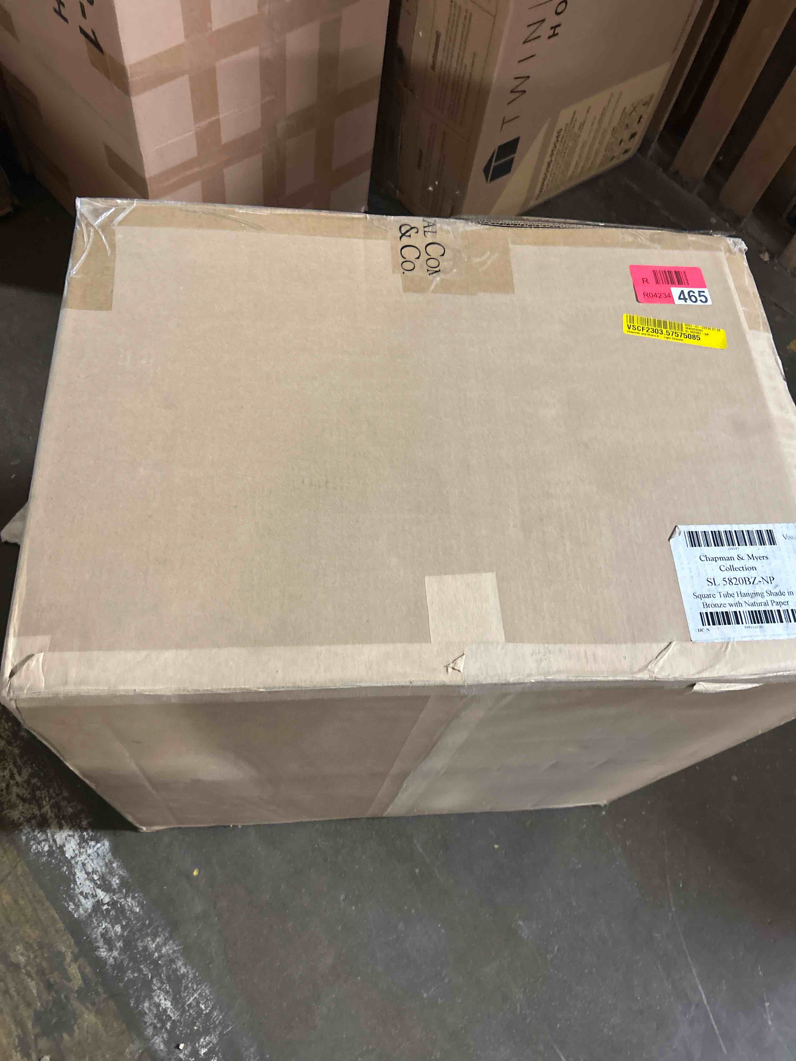 Condition photo showing Good Condition for chapman and myers 6 light chandel(missing pieces)