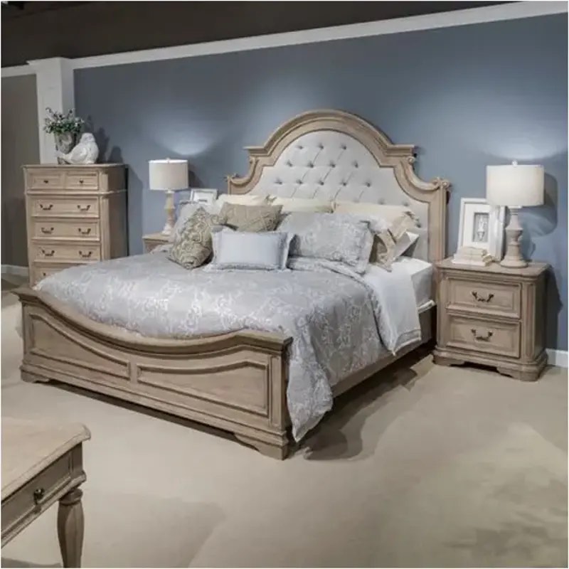 liberty furniture magnolia manor ii king upholstered bed (headboard only)