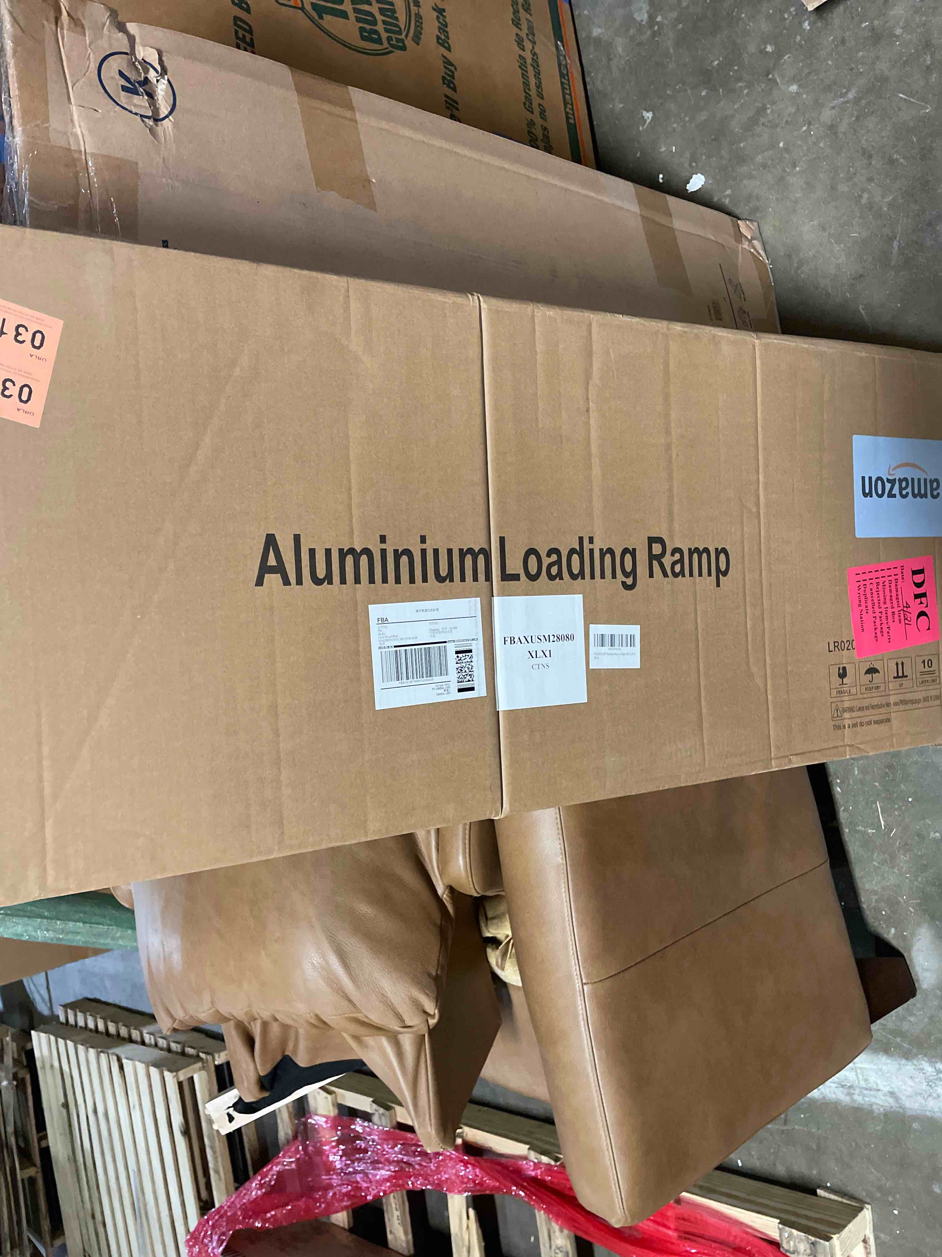 Condition photo showing New/Like New for fachnuo 10ft motorcycle ramp for pickup trucks, 1500lbs capacity 1pc, aluminum heavy duty loading ramp for dirt bike, trailer, lawn mower, atvs, utvs, golf cart, tailgate, 120" l x 18" w