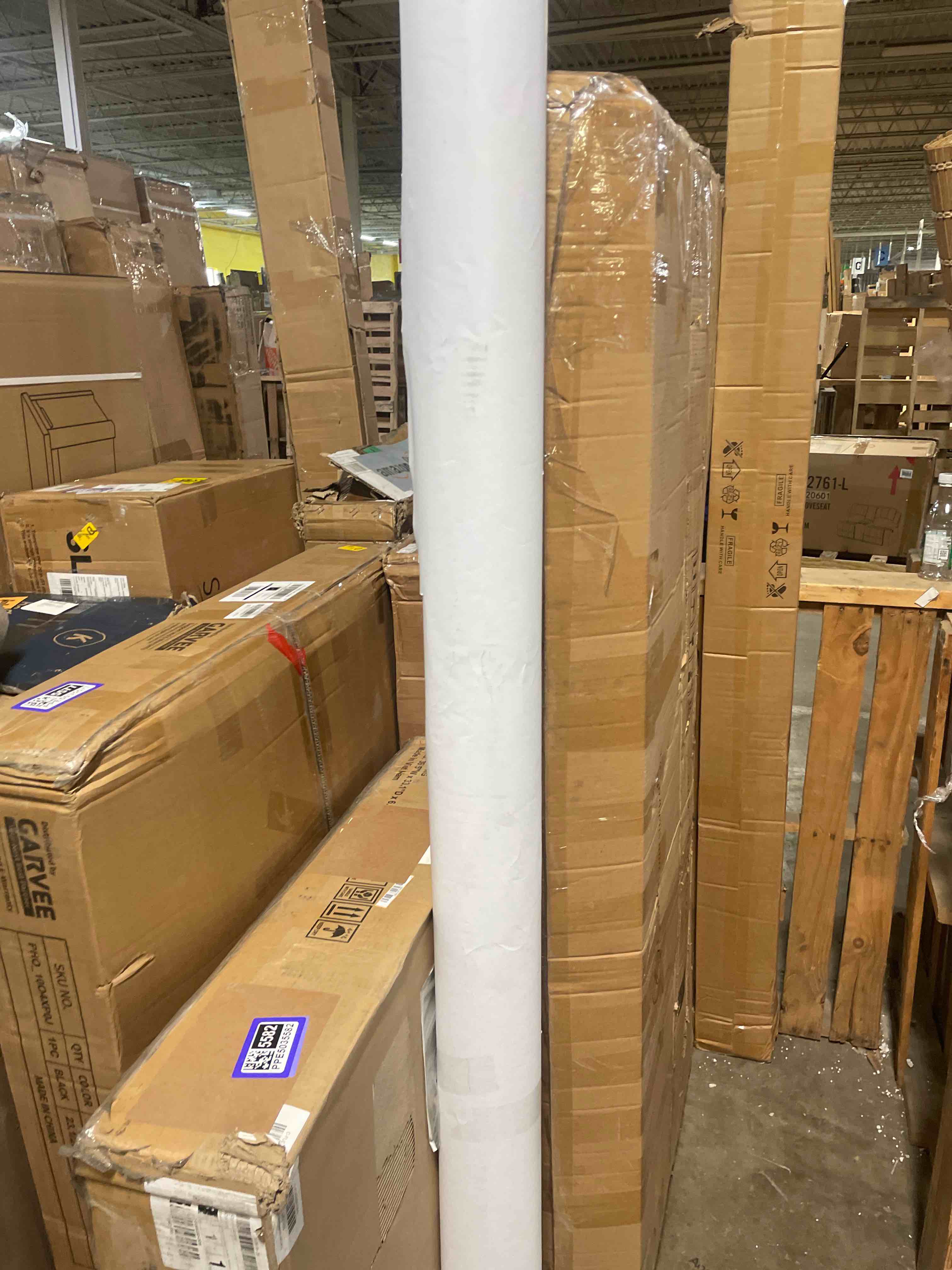 Condition photo showing As Is for epson enhanced matte 44-inch x 100-feet photo paper (s041597), white, roll