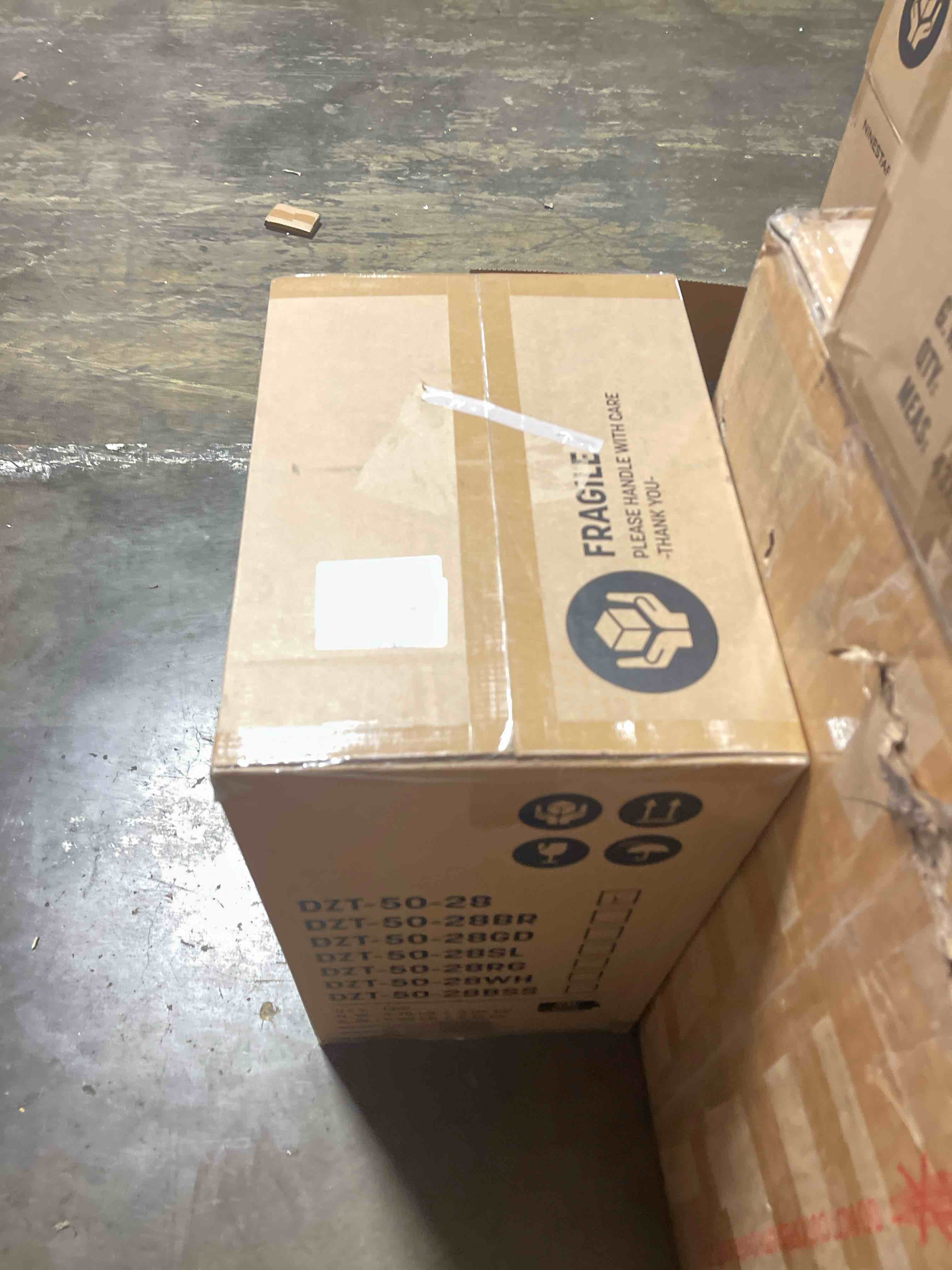 Condition photo showing New/Like New for nine stars 13.2 gallon stainless steel motion sensor trash can