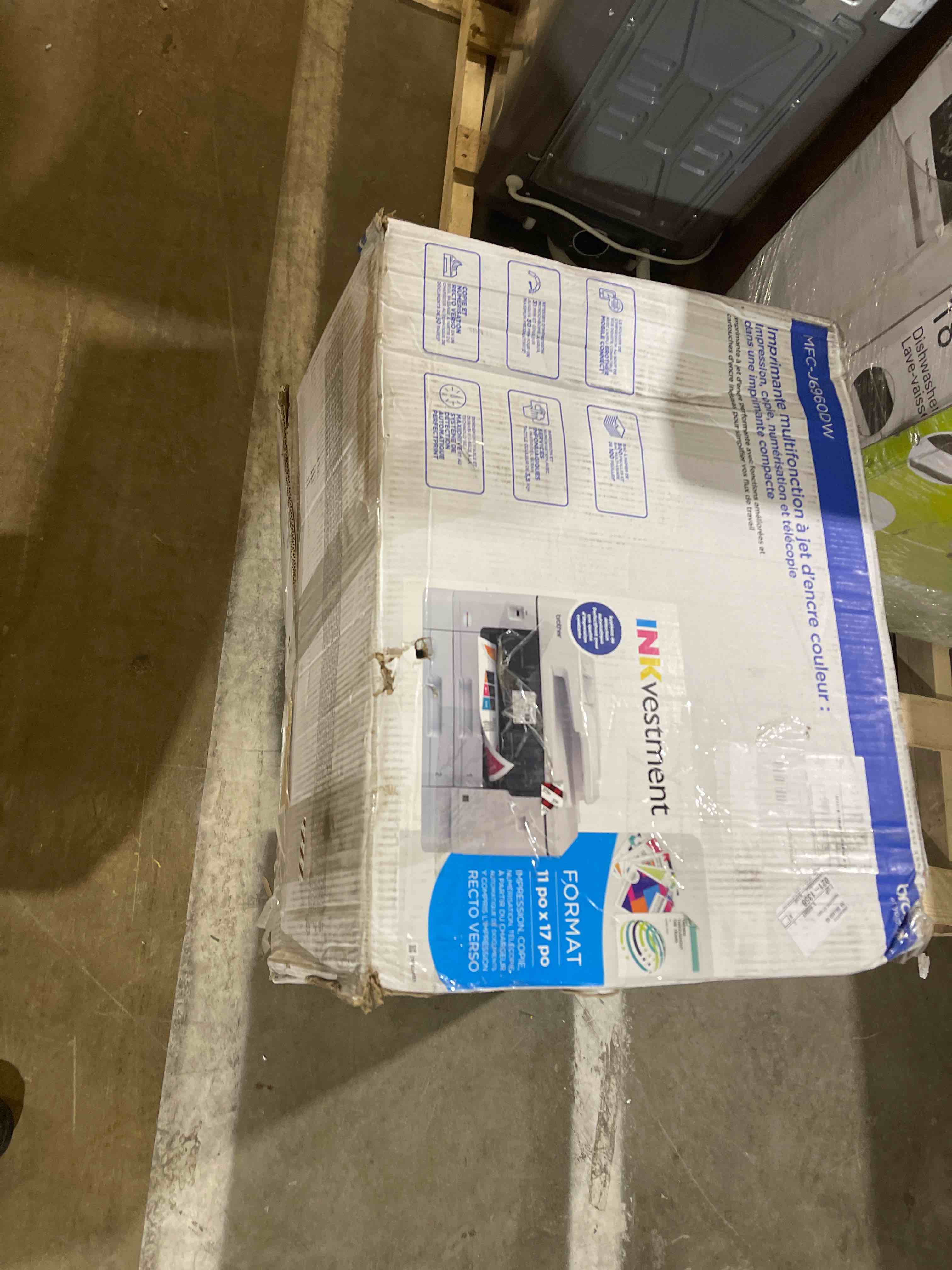 Condition photo showing New/Like New for brother inkvestment 1365 wireless color inkjet all-in-one printer with automatic duplex printing and 1.8β color display | includes refresh subscription trial(1) (mfc-j1365dw) new mfcj1365dw (upgraded version adds duplex)