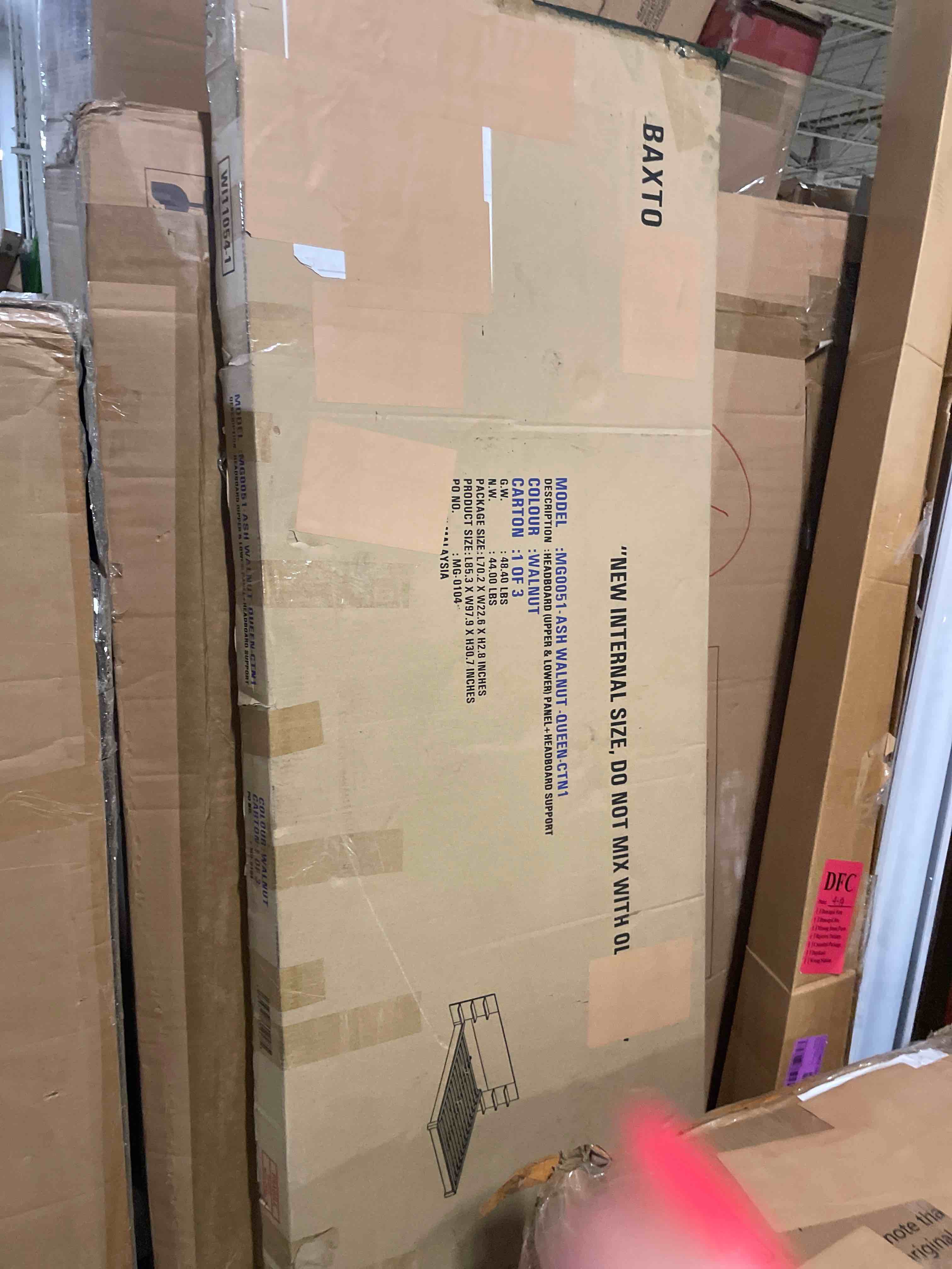Condition photo showing Good Condition for platform bed with built-in nightstands printable plans(headboard only)