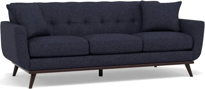 Betty Sofa | Blue | 92.25"w X 33.5"h X 37"l | Polyester | Mid-Century Modern
