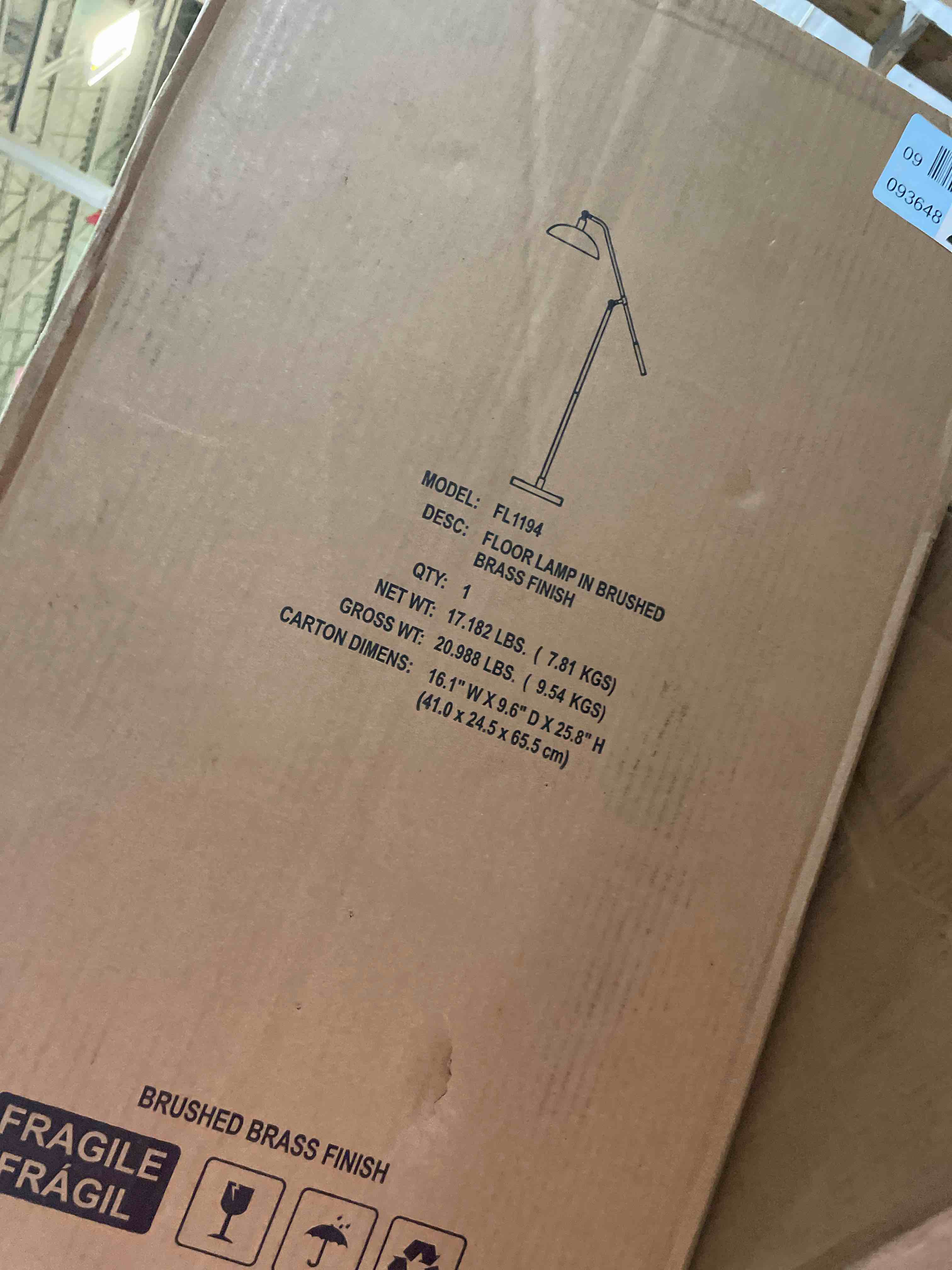 Condition photo showing New/Like New for lamp swing arm floor lamp, simple decoration living room study bedroom vertical adjustable floor light?industrial retro standing lamp lamp