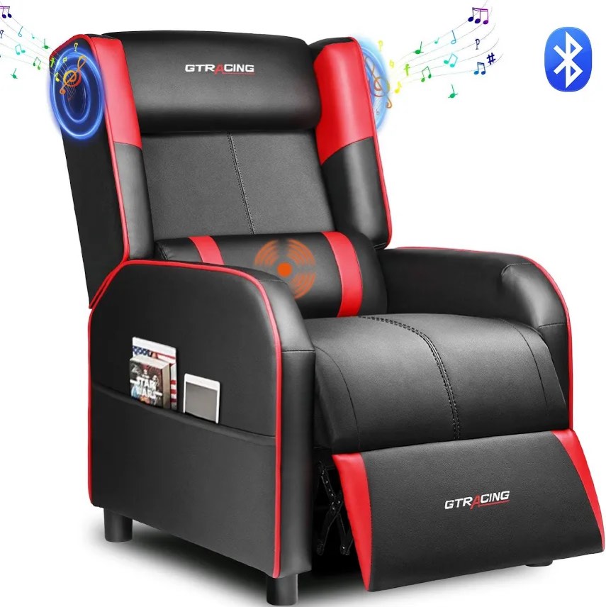 GTPLAYER Gaming Massage Recliner