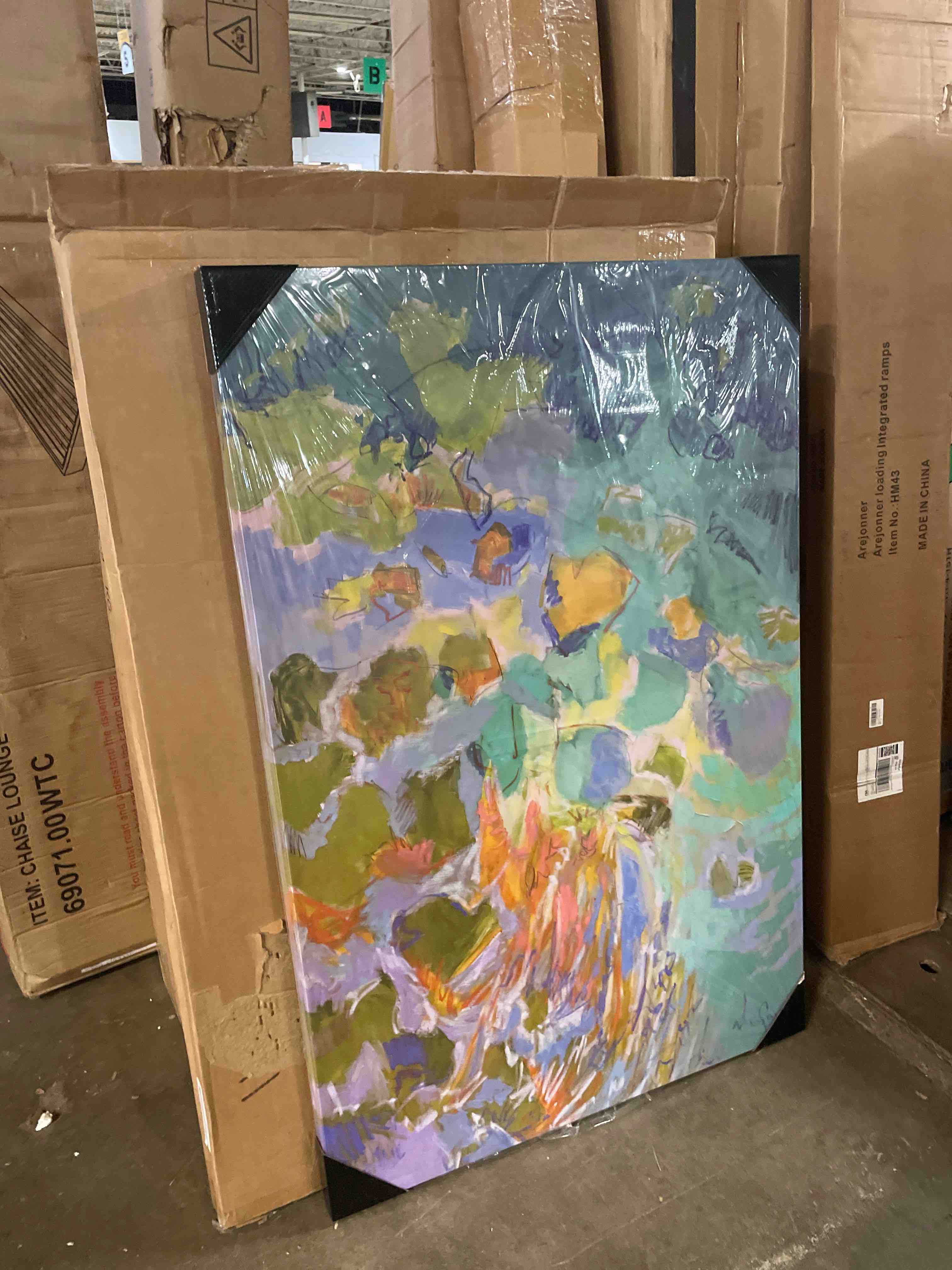 Condition photo showing New/Like New for lift me fly me premium gallery wrapped canvas - ready to hang