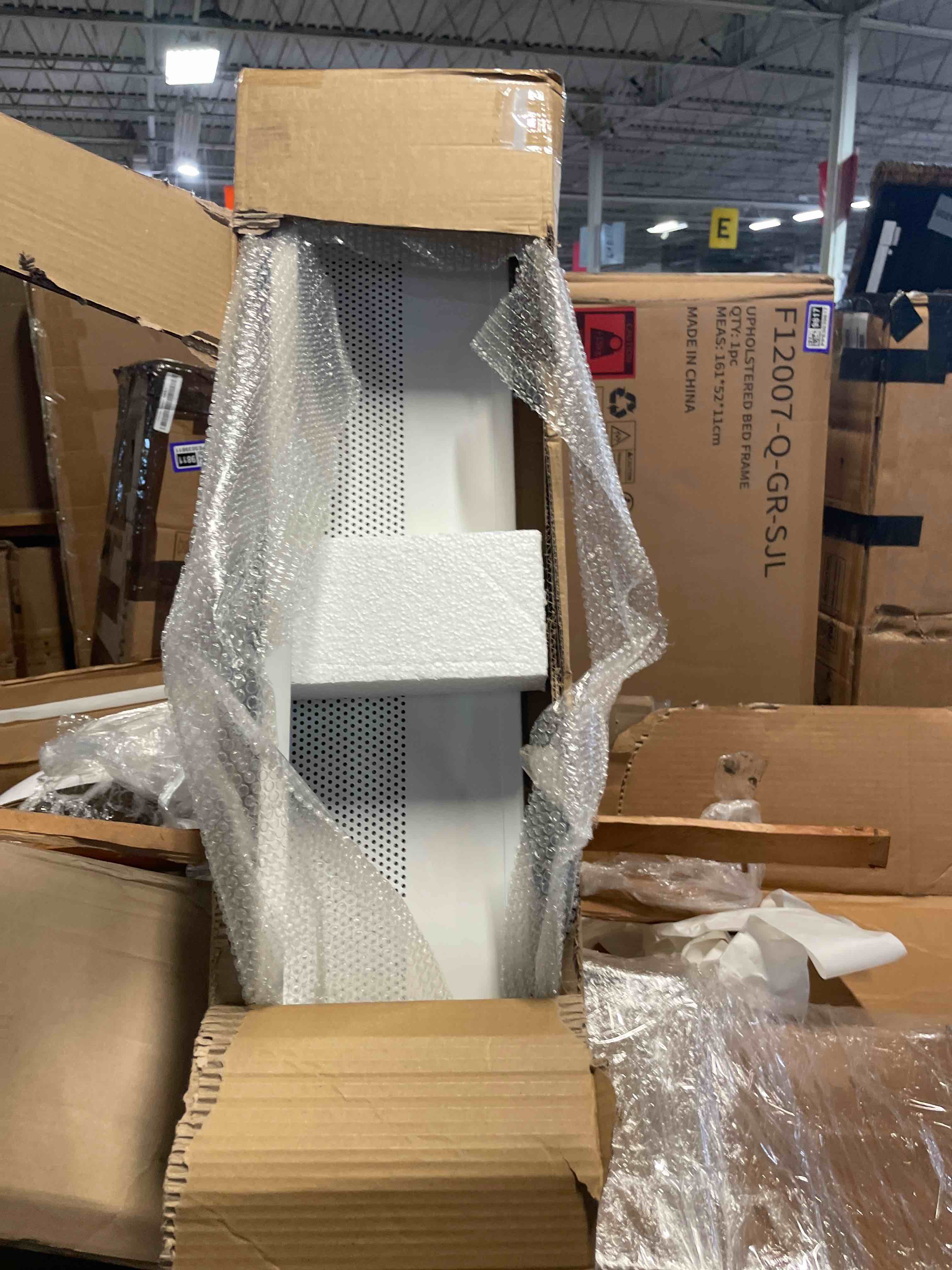 Condition photo showing New/Like New for 6 ft baseboard heater cover for baseboard heating with left and right endcaps, baseboard radiator covers adjustable length from 3ft to 6ft for replacing baseboard covers for heaters