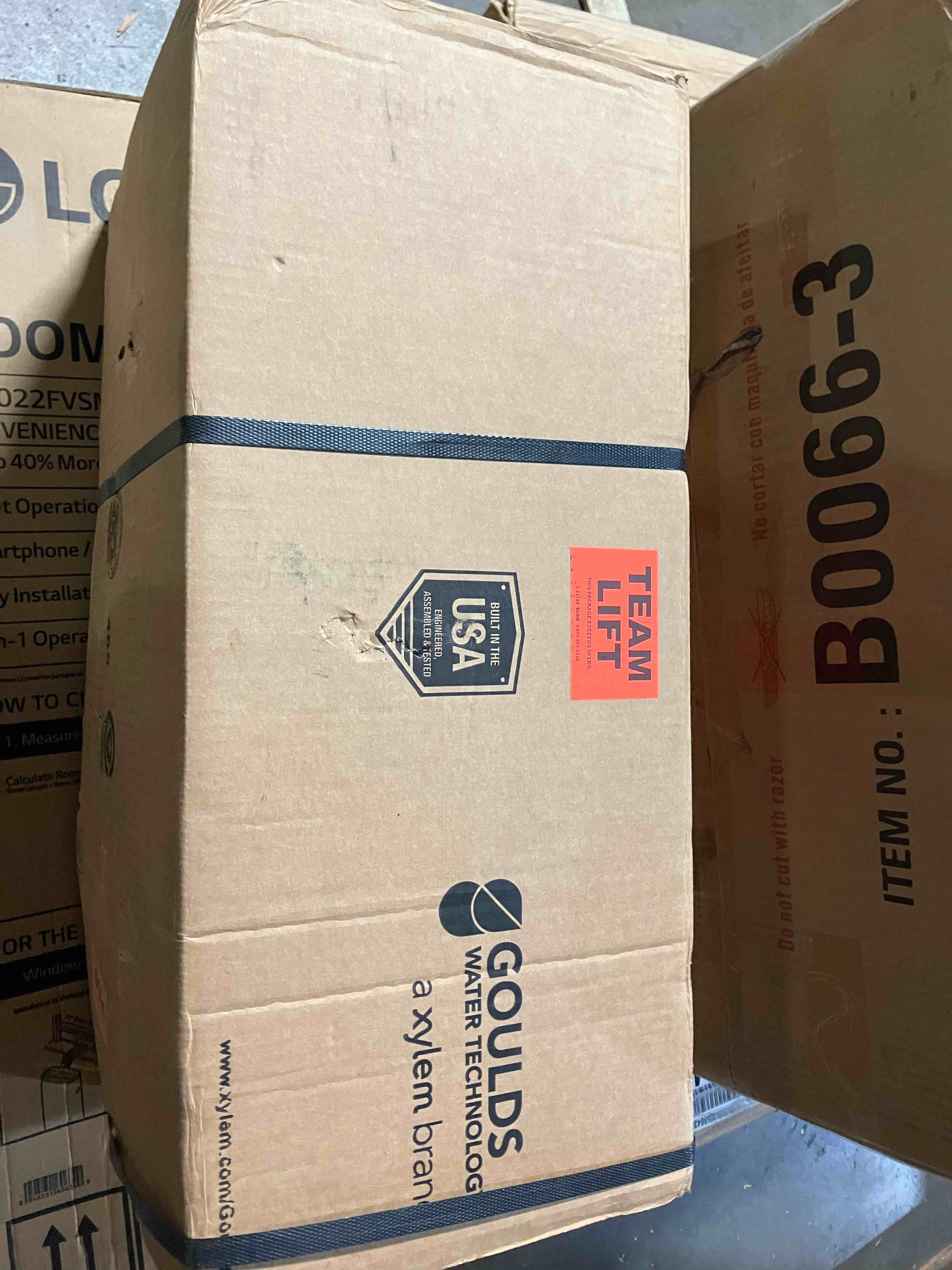 Condition photo showing New/Like New for goulds gt10, irri-gator self-priming centrifugal pump, 53 gpm, 1 hp, 115/230 volts, 1 phase, 1-1/2" npt suction, 1-1/2" npt discharge