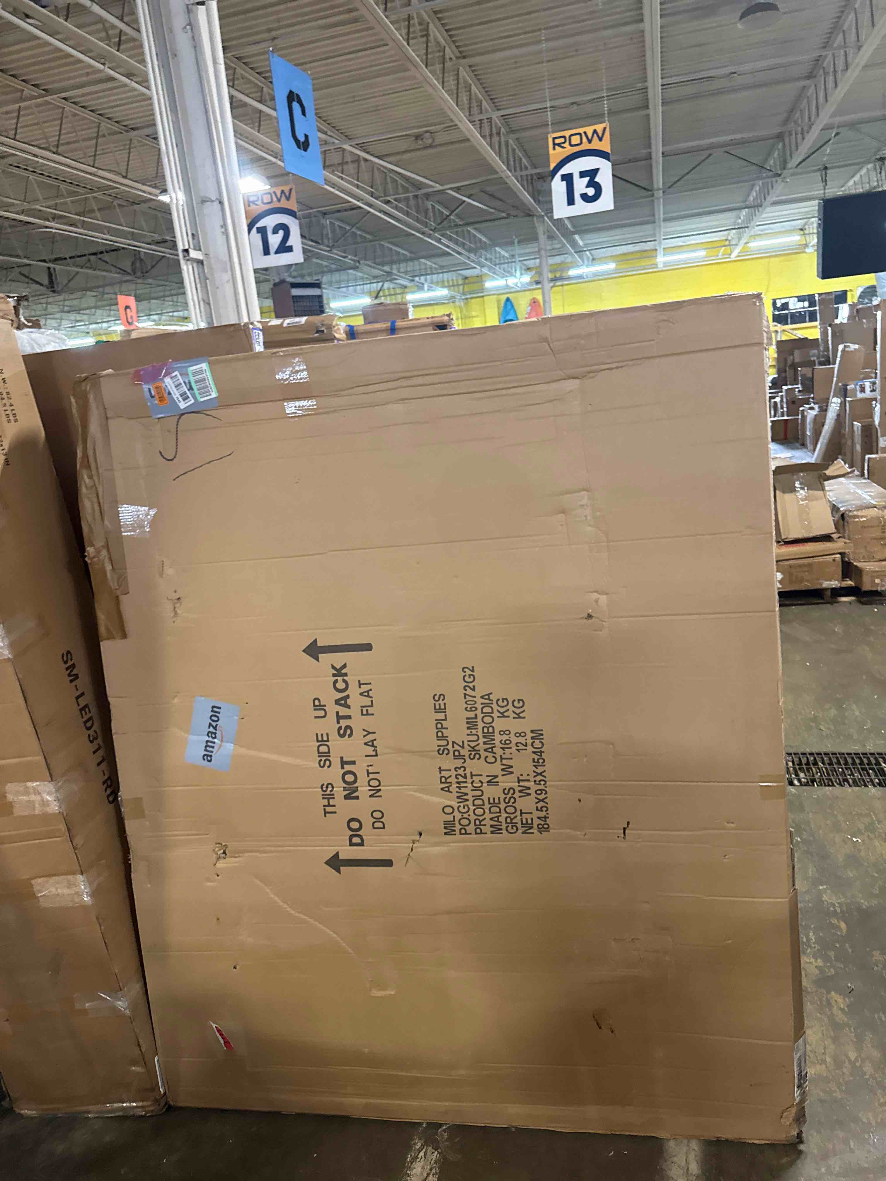 Condition photo showing New/Like New for milo stretched artist canvas | 60 x 72 inches | 2 pack | 1.5” inch thick gallery profile | 15 oz primed large canvases for painting, ready to paint art supplies for acrylic, oil