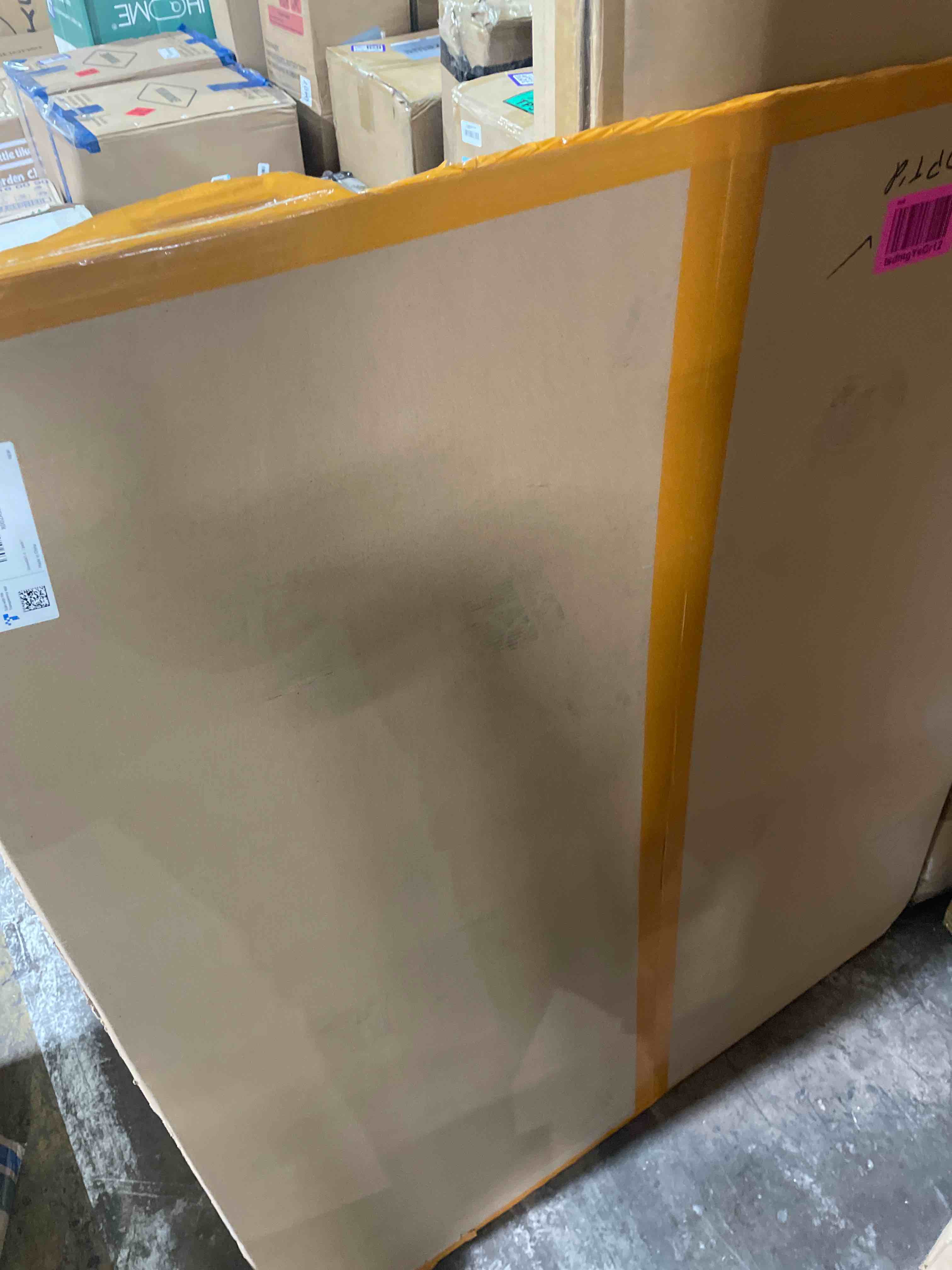 Condition photo showing New/Like New for [upgradedversion] crystal clear 1/5" thick 47" x 40" heavy duty hard chair mat, can be used on carpet or hard floor 1 pack(for carpets &. hardfloors) 40"x 47"x 1/5"