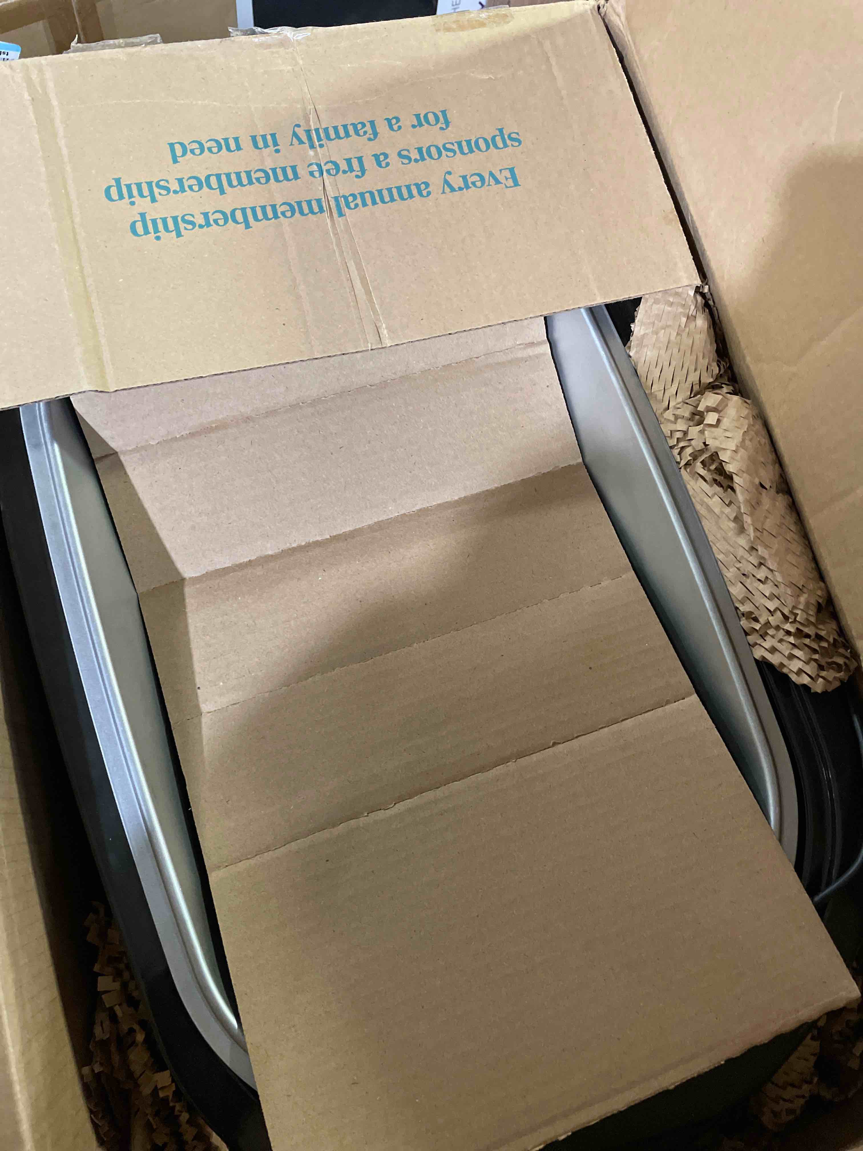 Condition photo showing Good Condition for sunvivi electric roaster,18 quart roasting oven with self-basting lid removable pan,turkey roaster oven with 150 to 450f temperature control cool-touch handles,grey (open box)