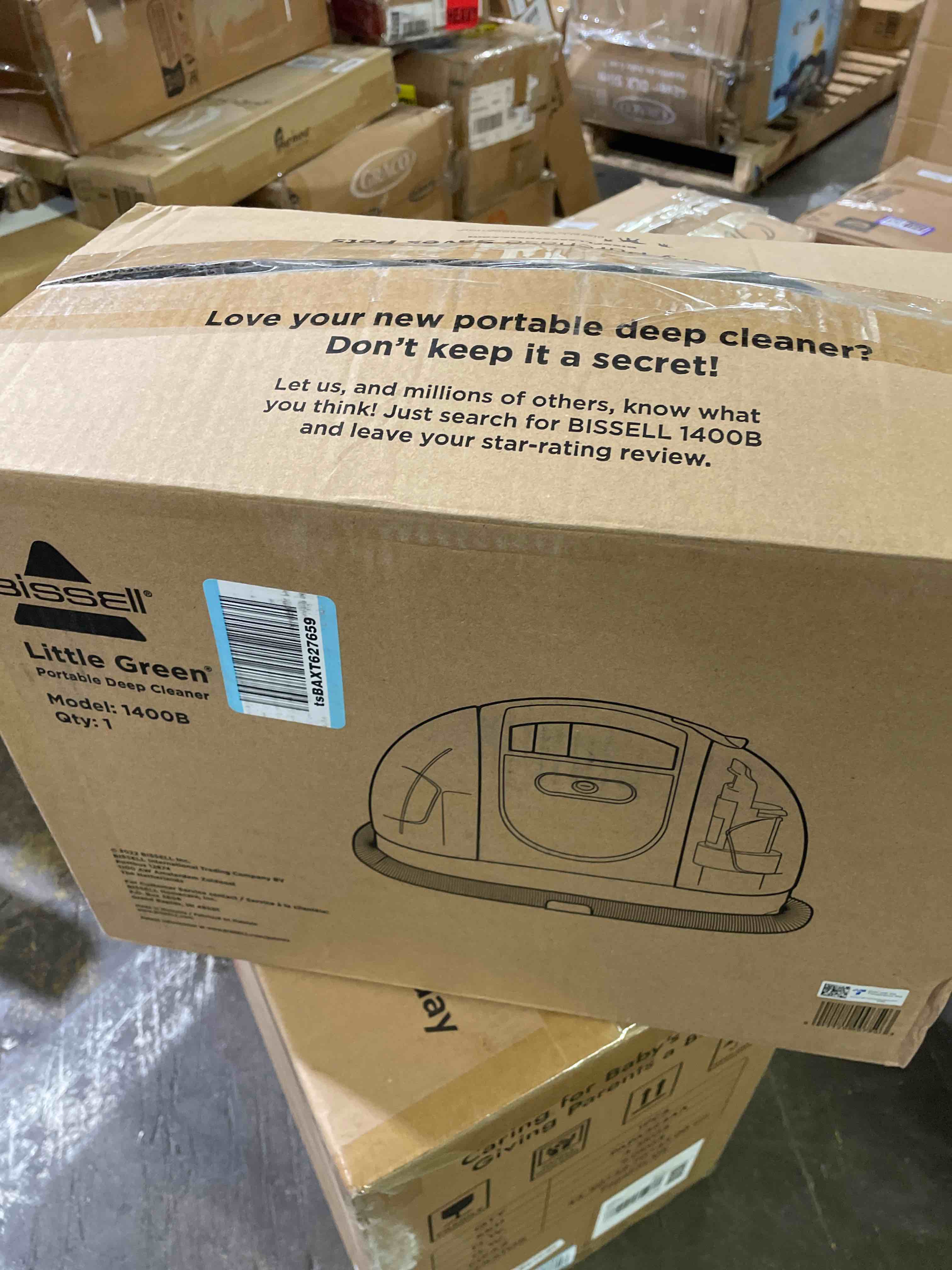 Condition photo showing Good Condition for little green 14007 portable vacuum cleaner (used)