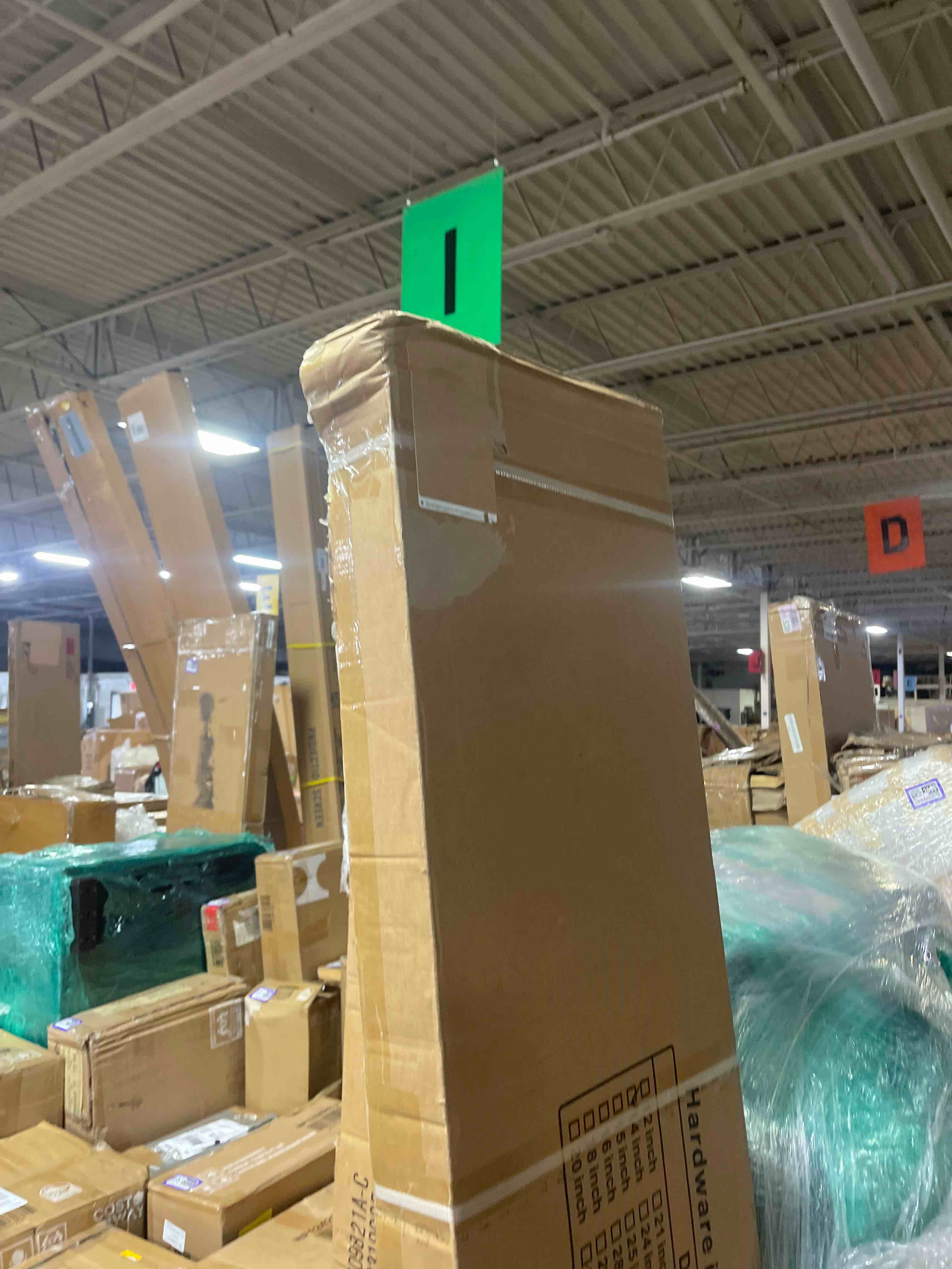 Condition photo showing New/Like New for 14 in. x 80 in. x 1-3/4 in. 2-panel flat square top shaker sticking pre-fit and beveled primed wood core door slab