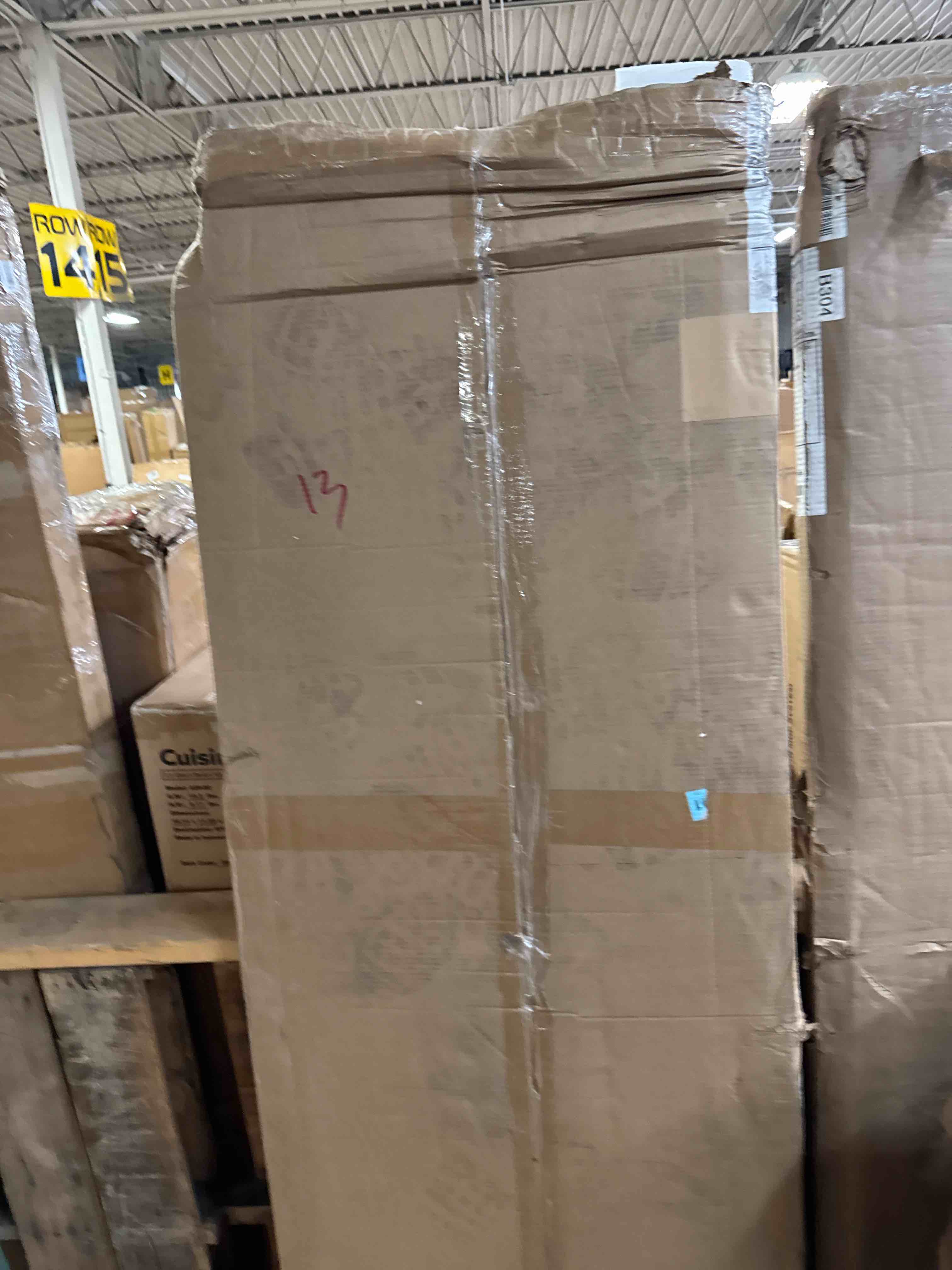 Condition photo showing New/Like New for kimberly bay 2-panel primed white shaker slab door (18x80)