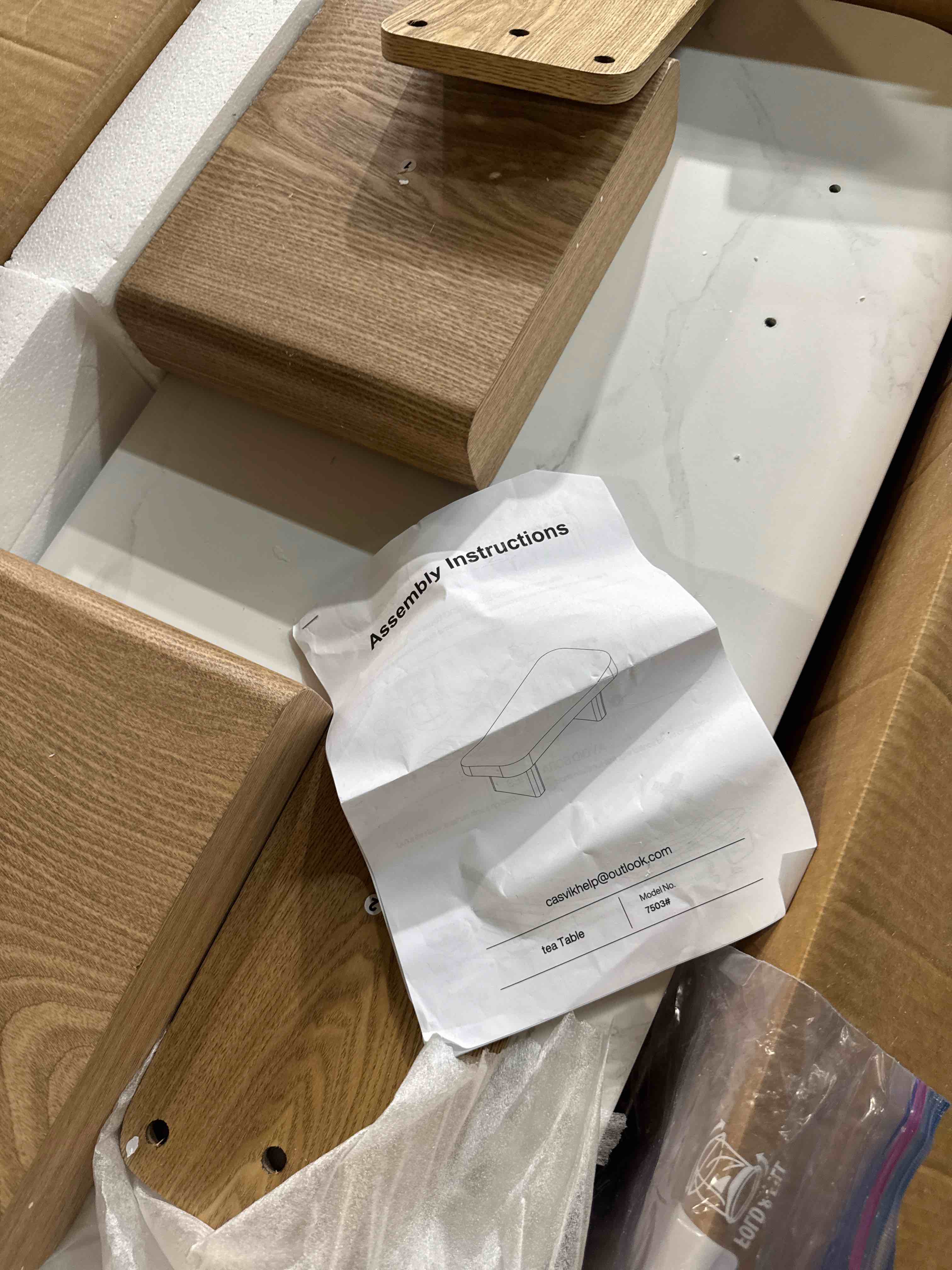 Condition photo showing Good Condition for modern oval coffee table with unique pedestal base modern faux marble top coffee table with storage drawer for living room bedroom( similar see pics)