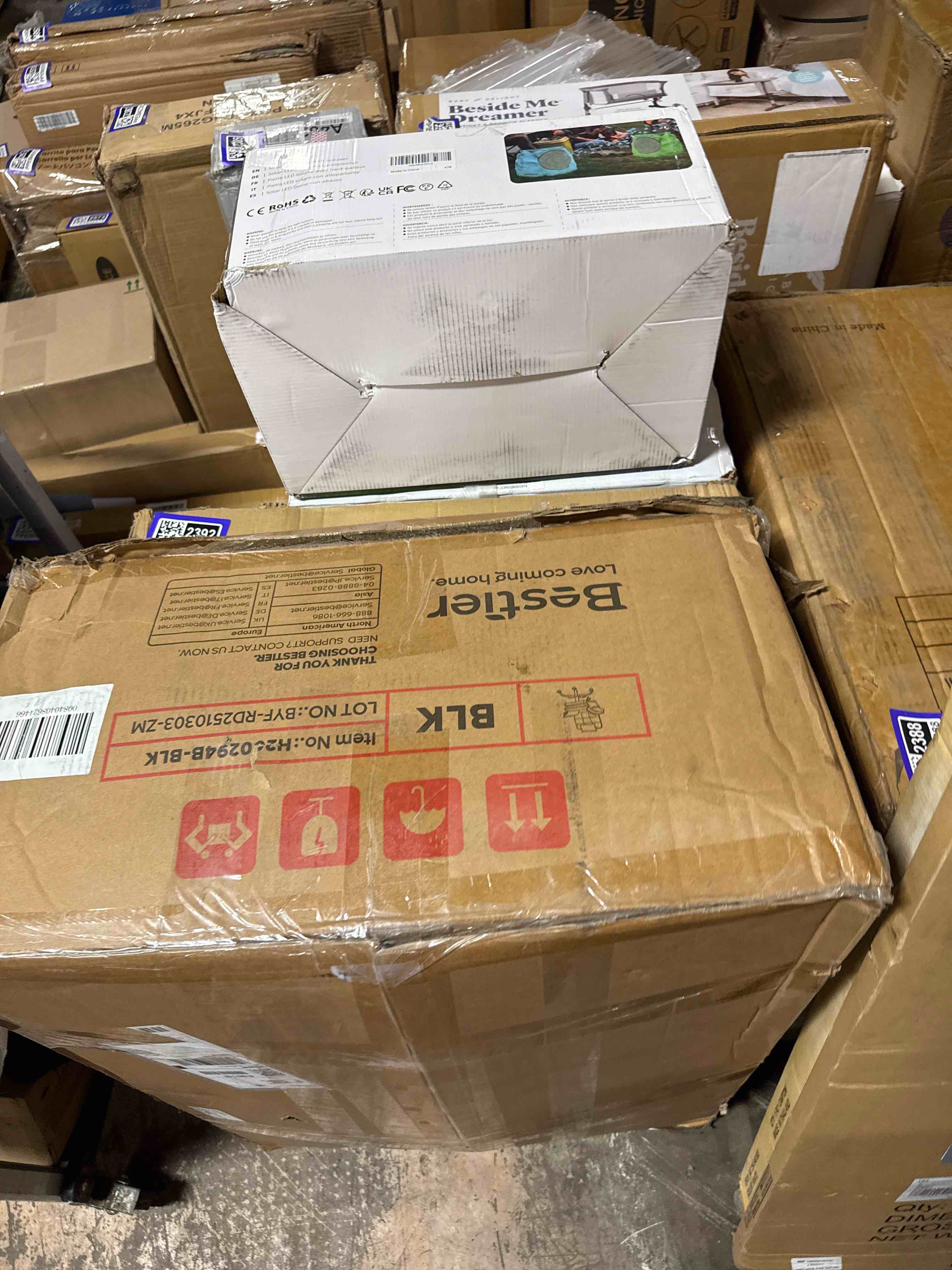 Condition photo showing New/Like New for velvet adjustable height cross-legged office chair in black w/ flip-up arms, high-back executive chair with headrest
