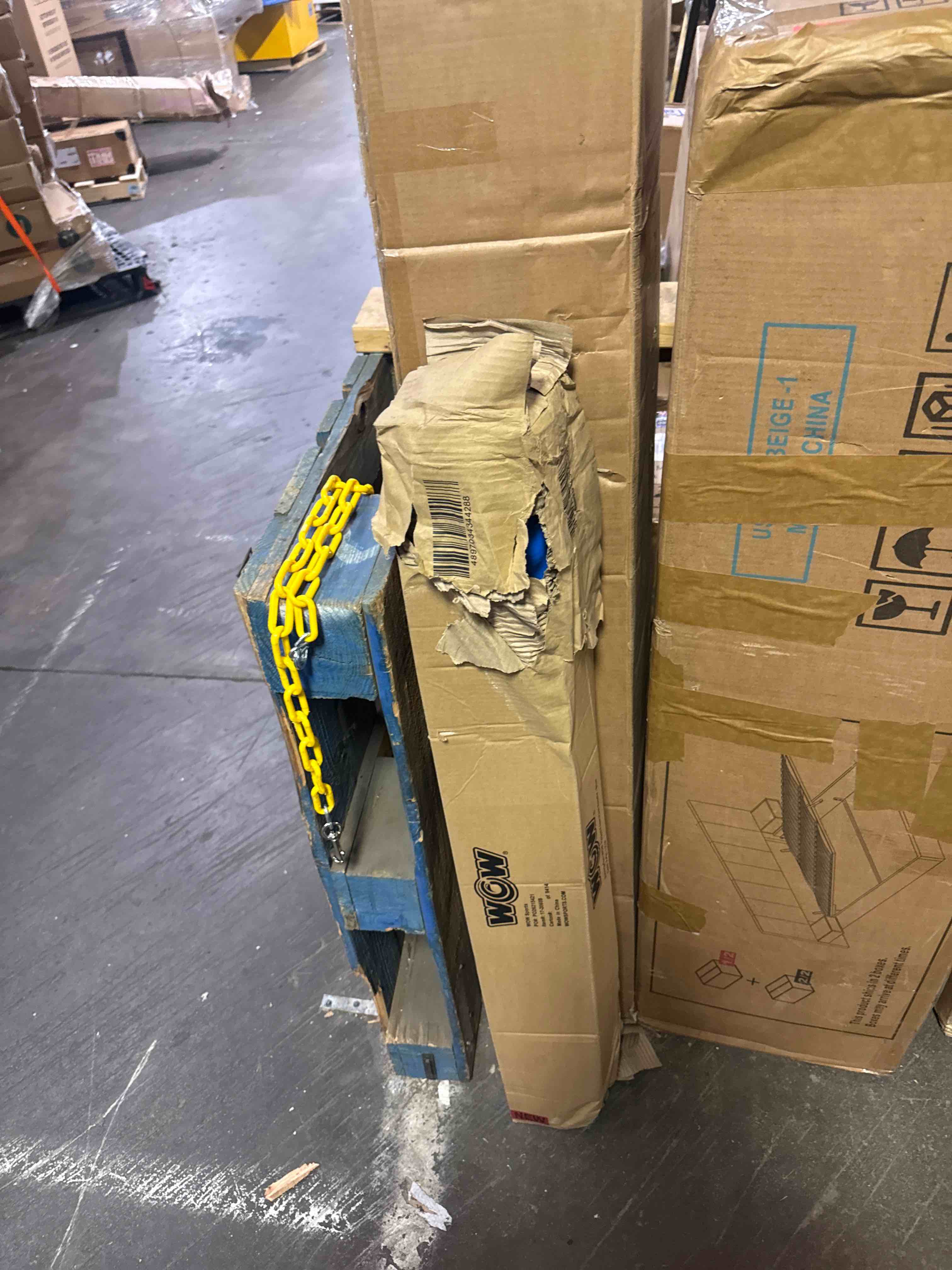 Condition photo showing New/Like New for wow world of watersports first class foam pool noodles for swimming and floating, pool floats, lake floats blue swim noodles
