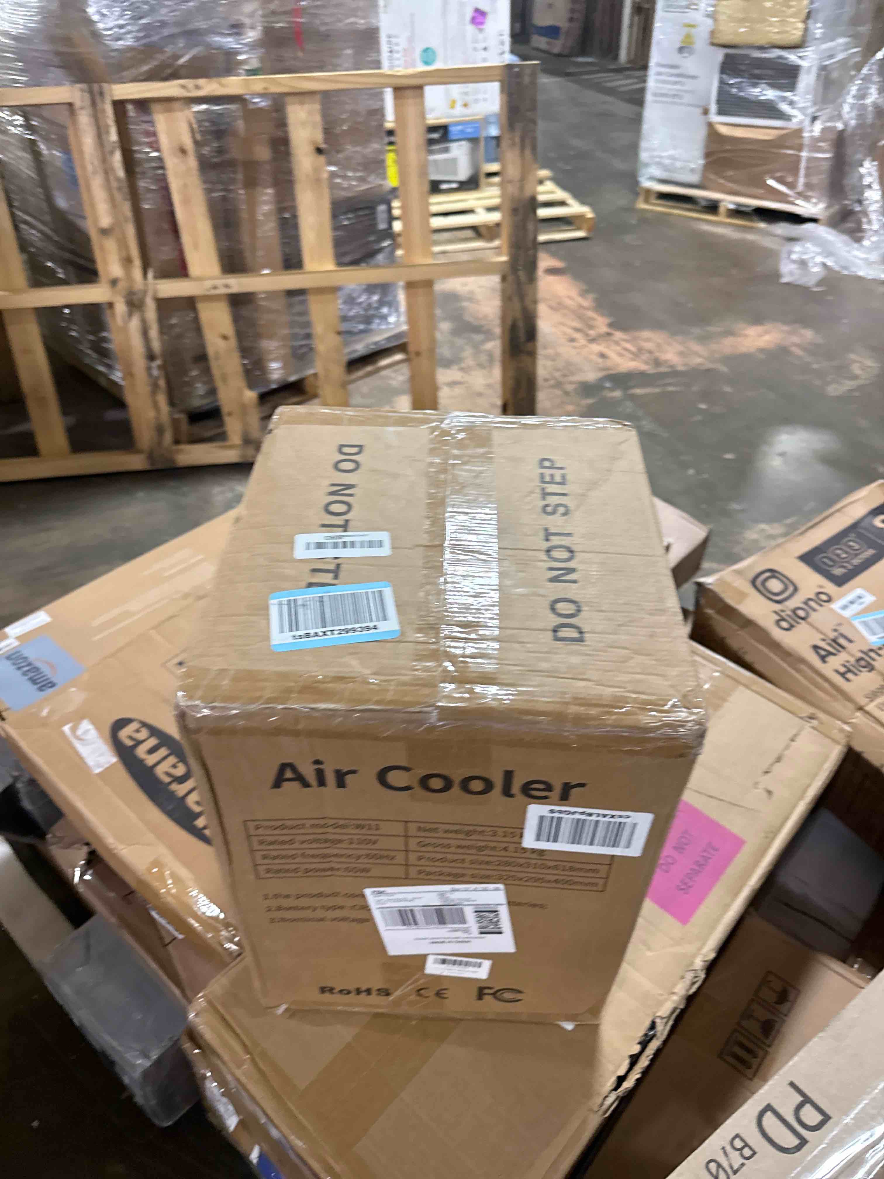 Condition photo showing Good Condition for portable air conditioners,evaporative swamp air cooler 3-in-1 free standing cooling ac unit with fan & humidifier,windowless portable ac unit with remote, 7h timer, fast coolingfor bedroom,office