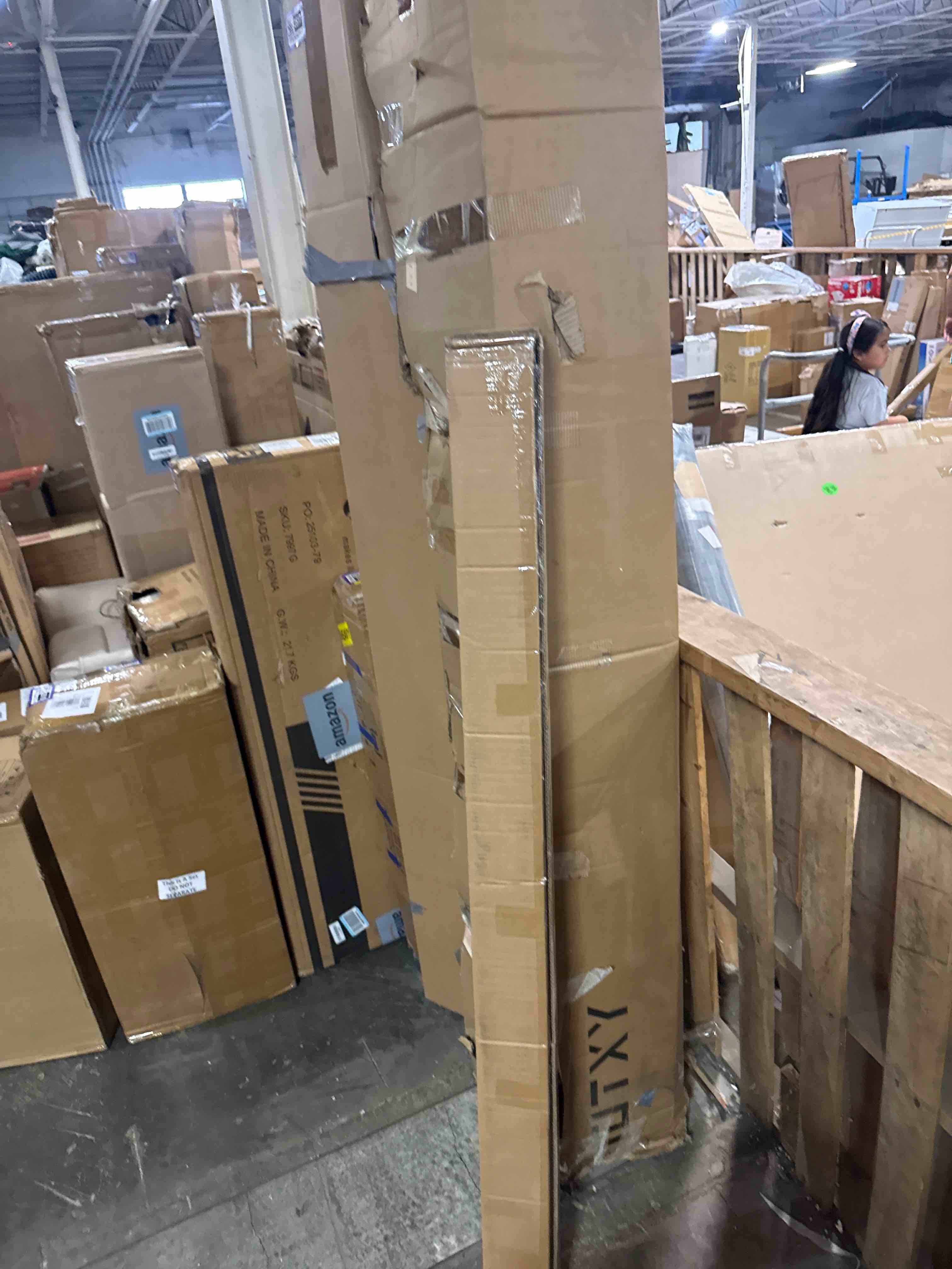 Condition photo showing New/Like New for chicology cordless mini blinds for indoor windows, 59" w x 60" h, gray vinyl 1" slats with tilt wand, light filtering to room darkening, moisture-resistant, child-safe, screw-mount installation 59"w x 60"h gray (commercial grade)