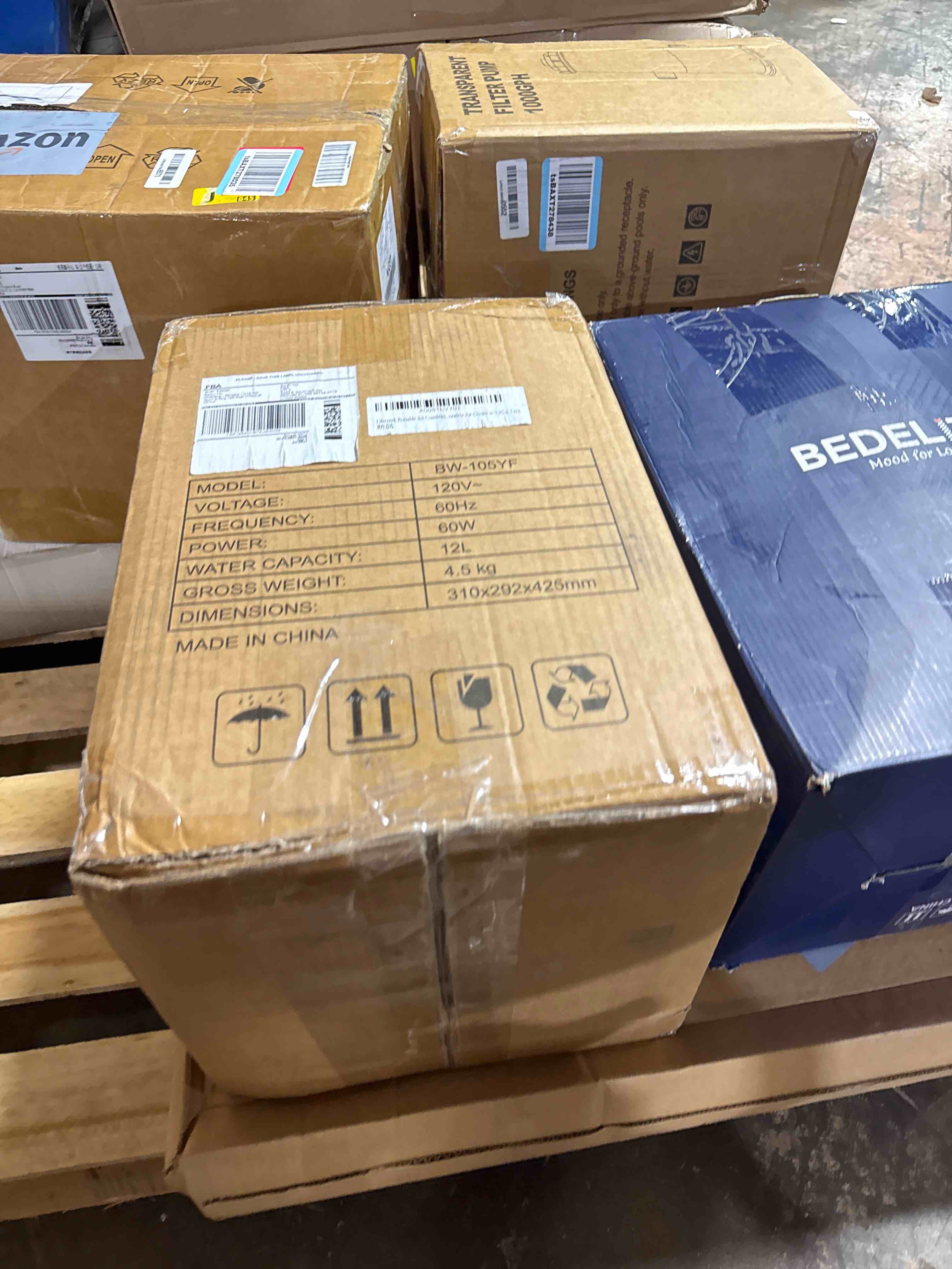 Condition photo showing Good Condition for lifecreek portable air conditioner, 3-in-1 evaporative air cooler with 3.2 gal water tank, windowless portable ac fan with 6 ice packs, remote, 12h timer, 3 speeds, 4 modes for room bedroom office white 3.2gal