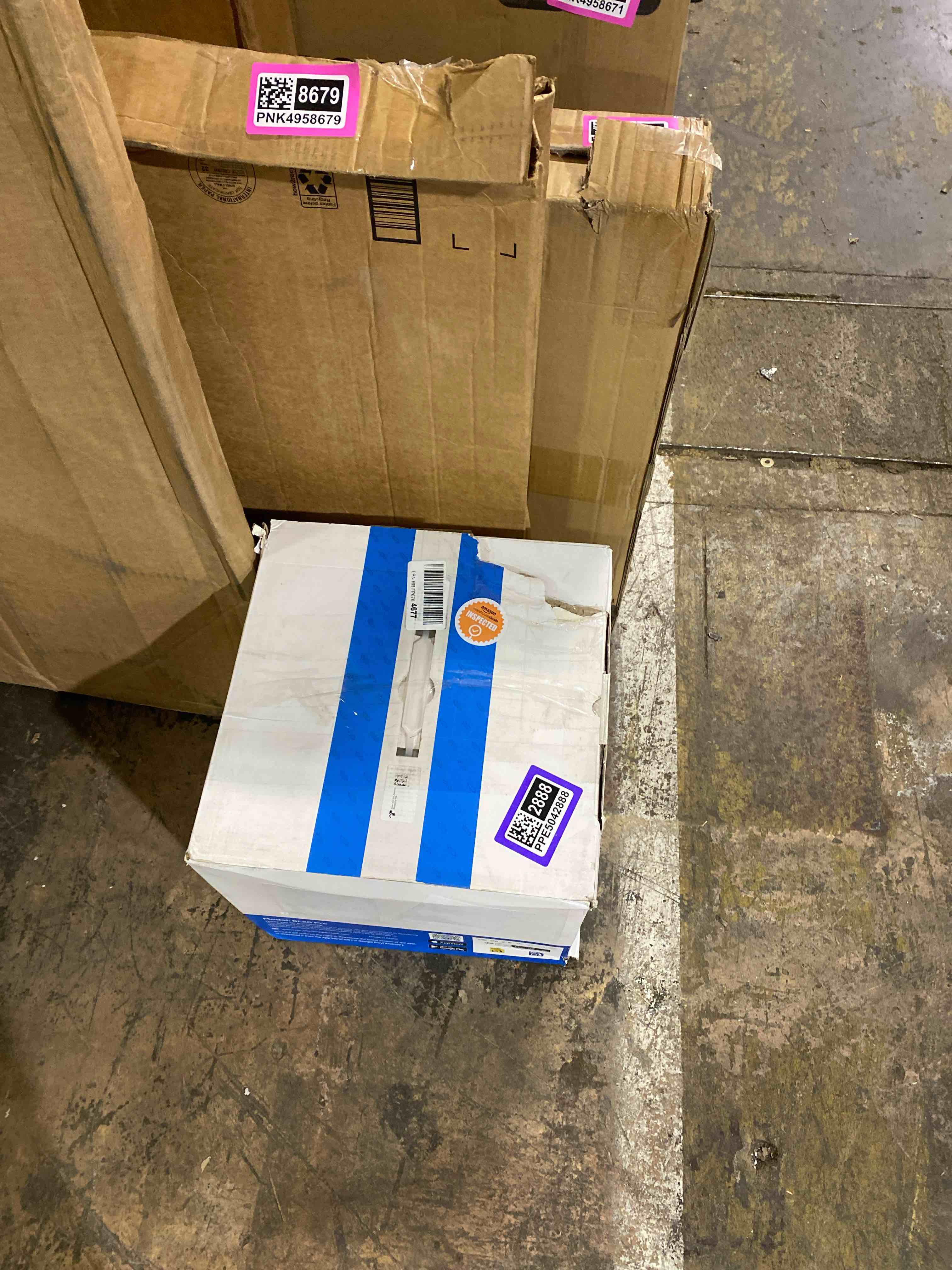 Condition photo showing New/Like New for roborock q10 s5+ robot vacuum and mop, 10,000pa suction, upgraded from q8 max+, 70 days self-emptying, obstacle avoidance, sonic mopping, dual anti-tangle design, auto mop lifting, black