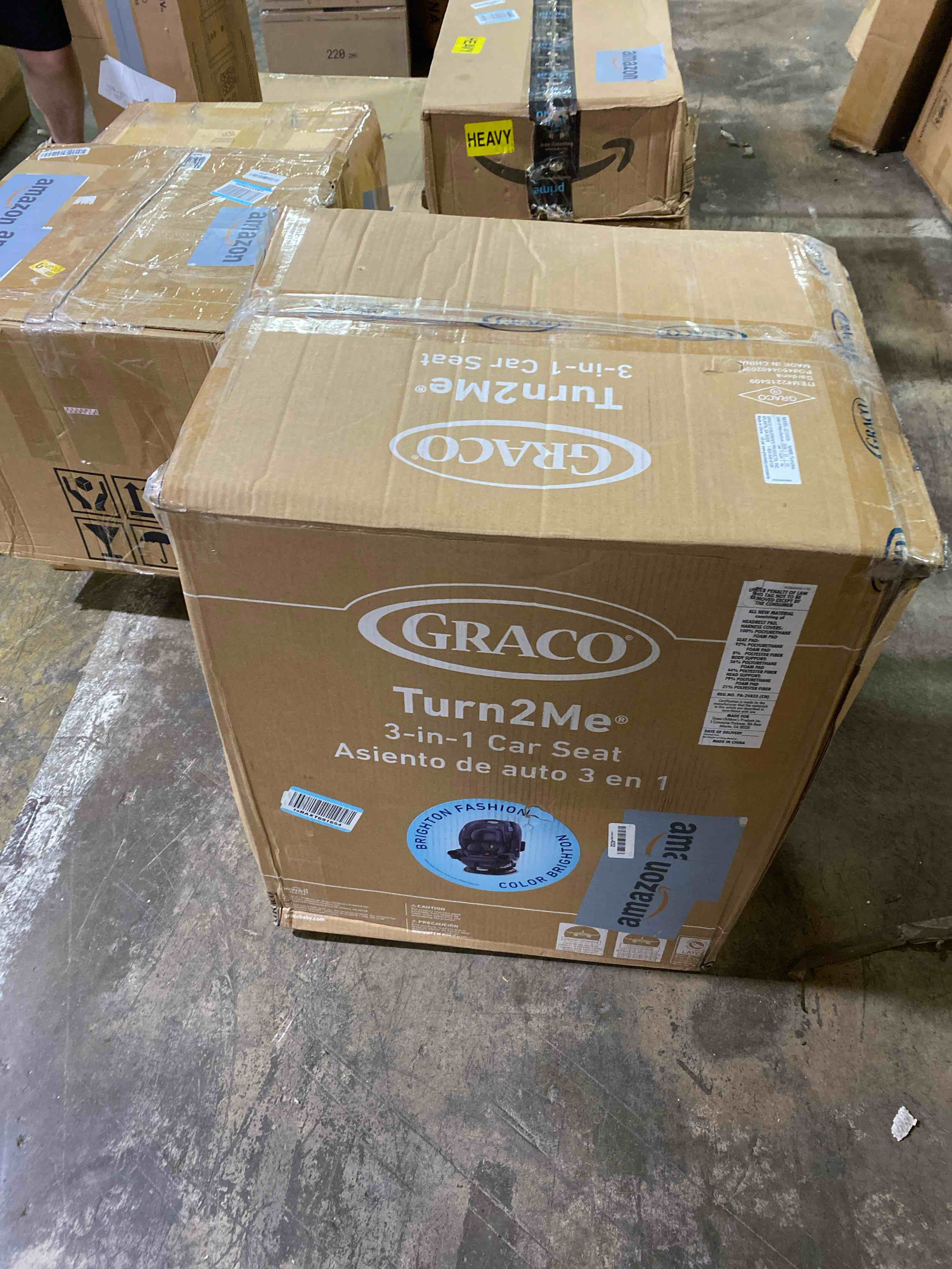 Condition photo showing New/Like New for graco® triride 3-in-1 reclining car seat, kipling - rear & forward facing car seat, highback booster, adjustable headrest kipling 2.0