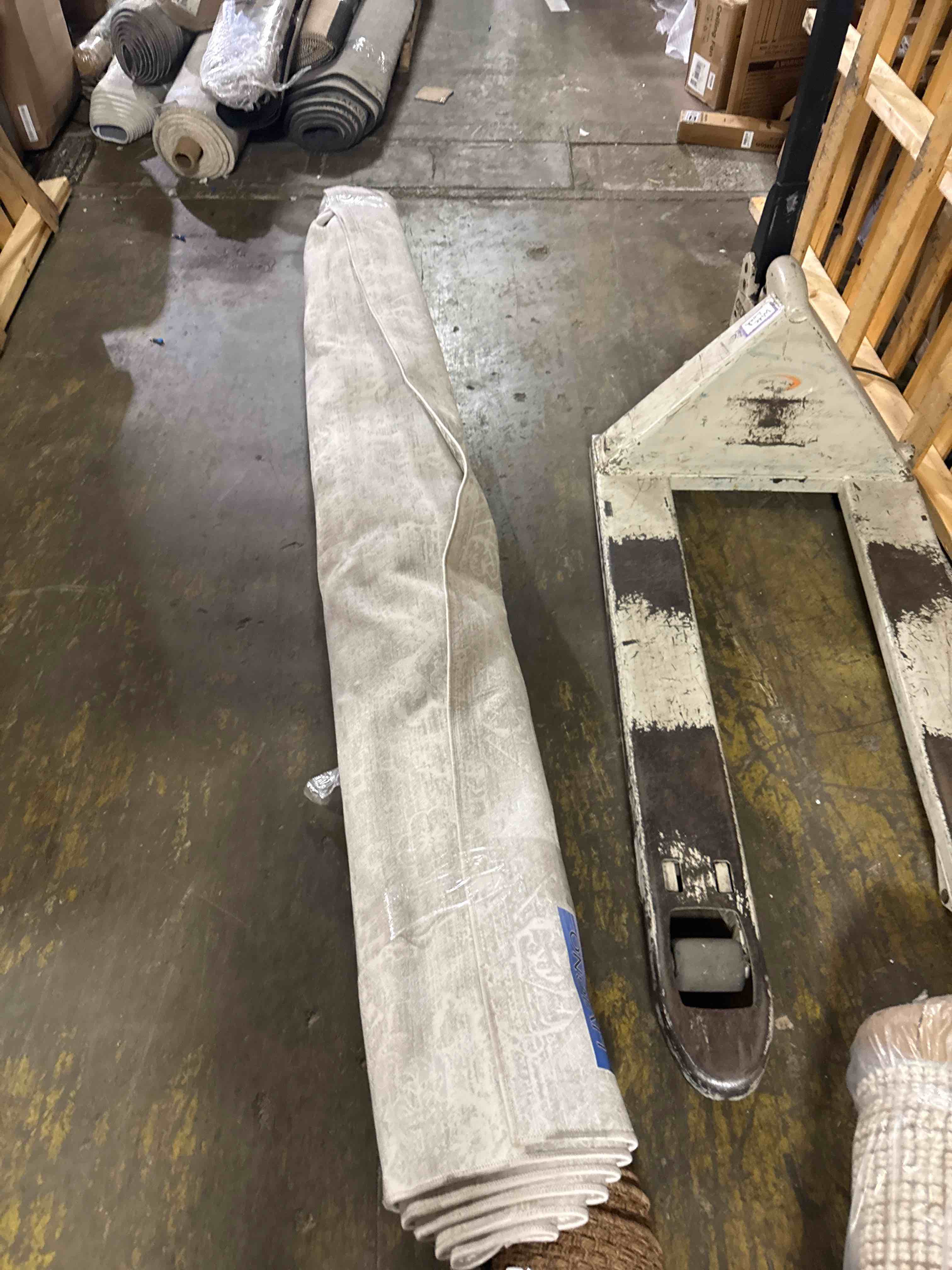 Condition photo showing Good Condition for radici usa livigno 1244 area rug 7'10"x10'6" green