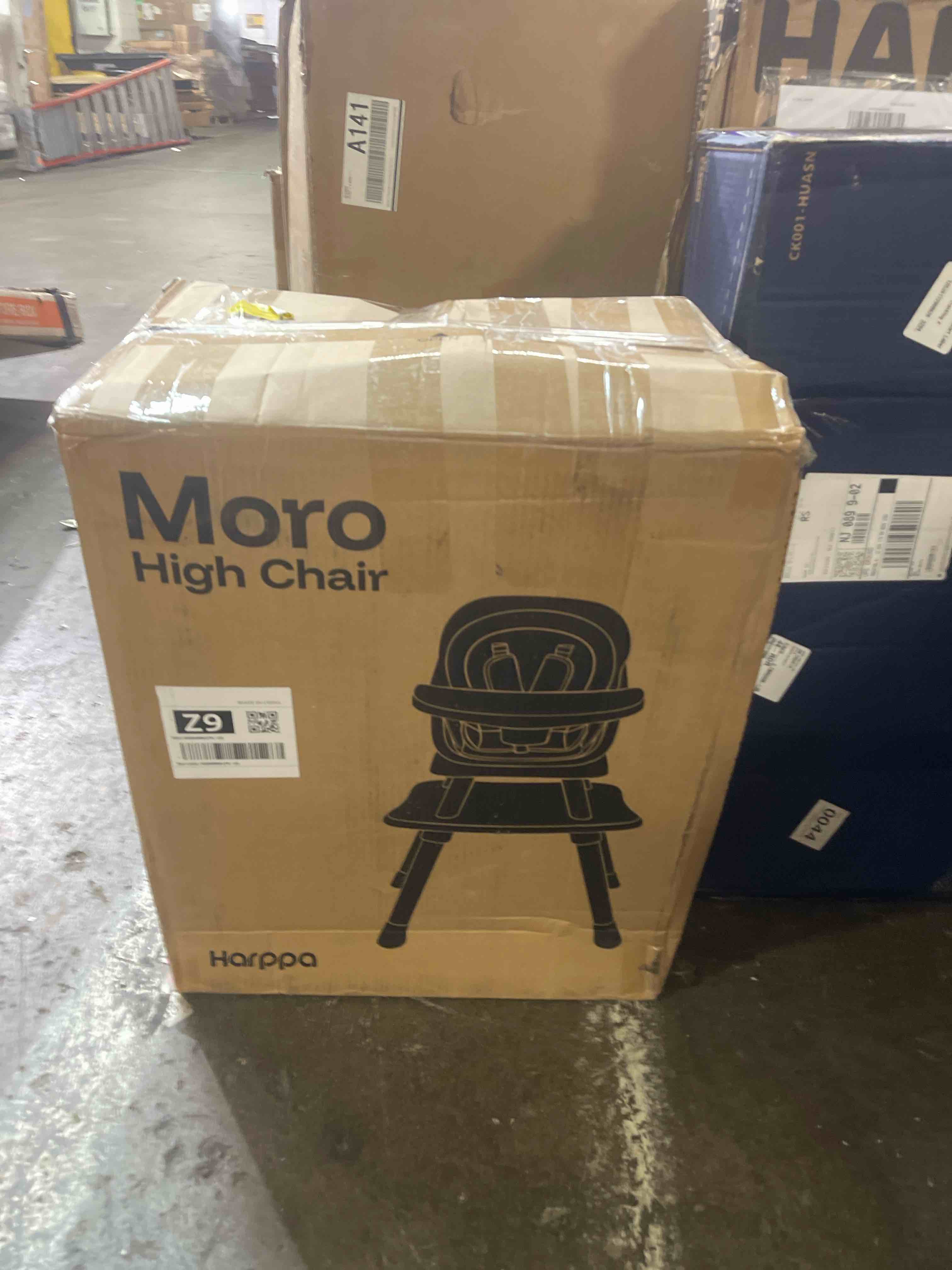 Condition photo showing New/Like New for harppa high chair moro 8-in-1