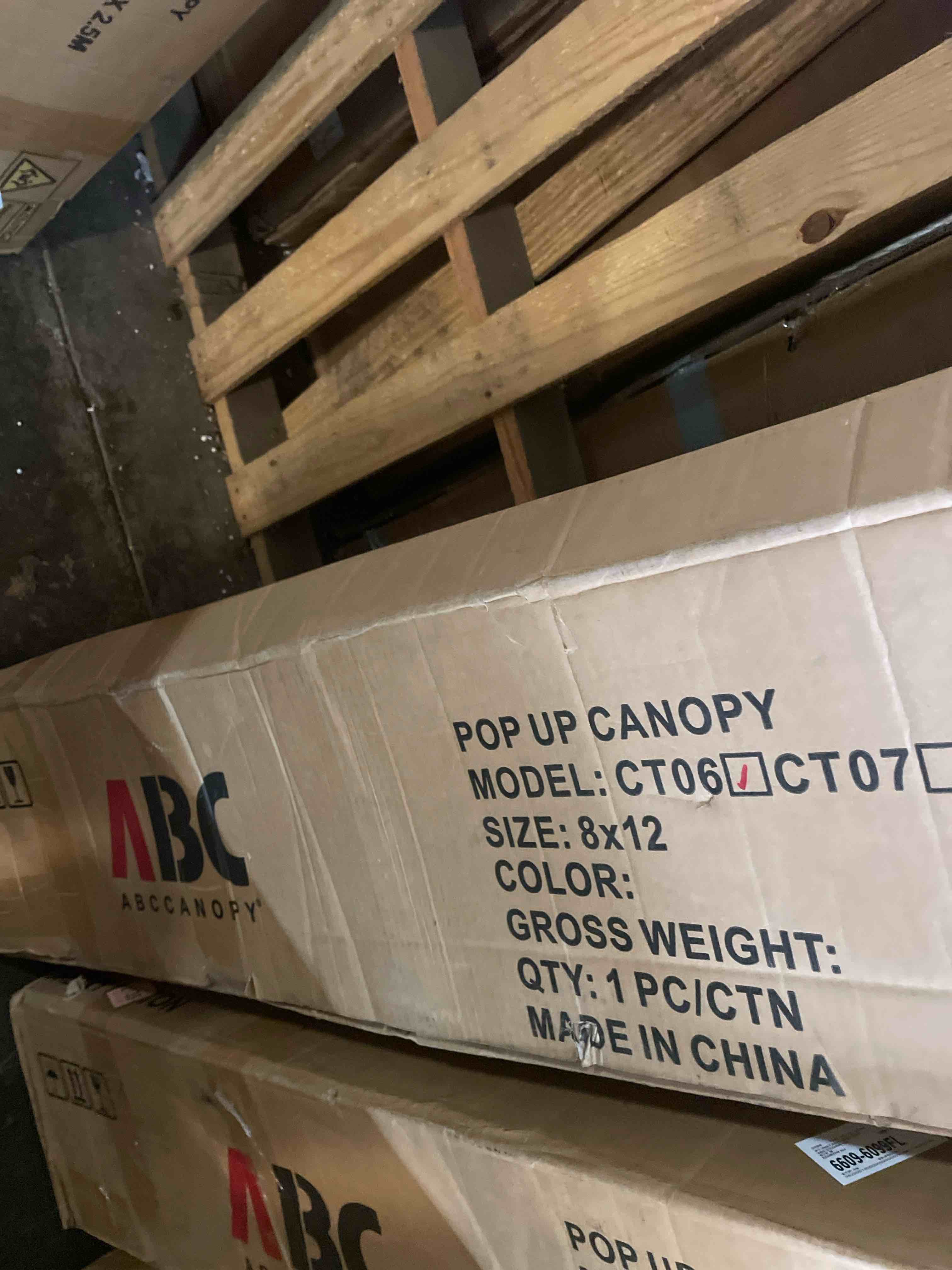 Condition photo showing New/Like New for abccanopy commercial pop up canopy tent with sidewalls 8x12,black