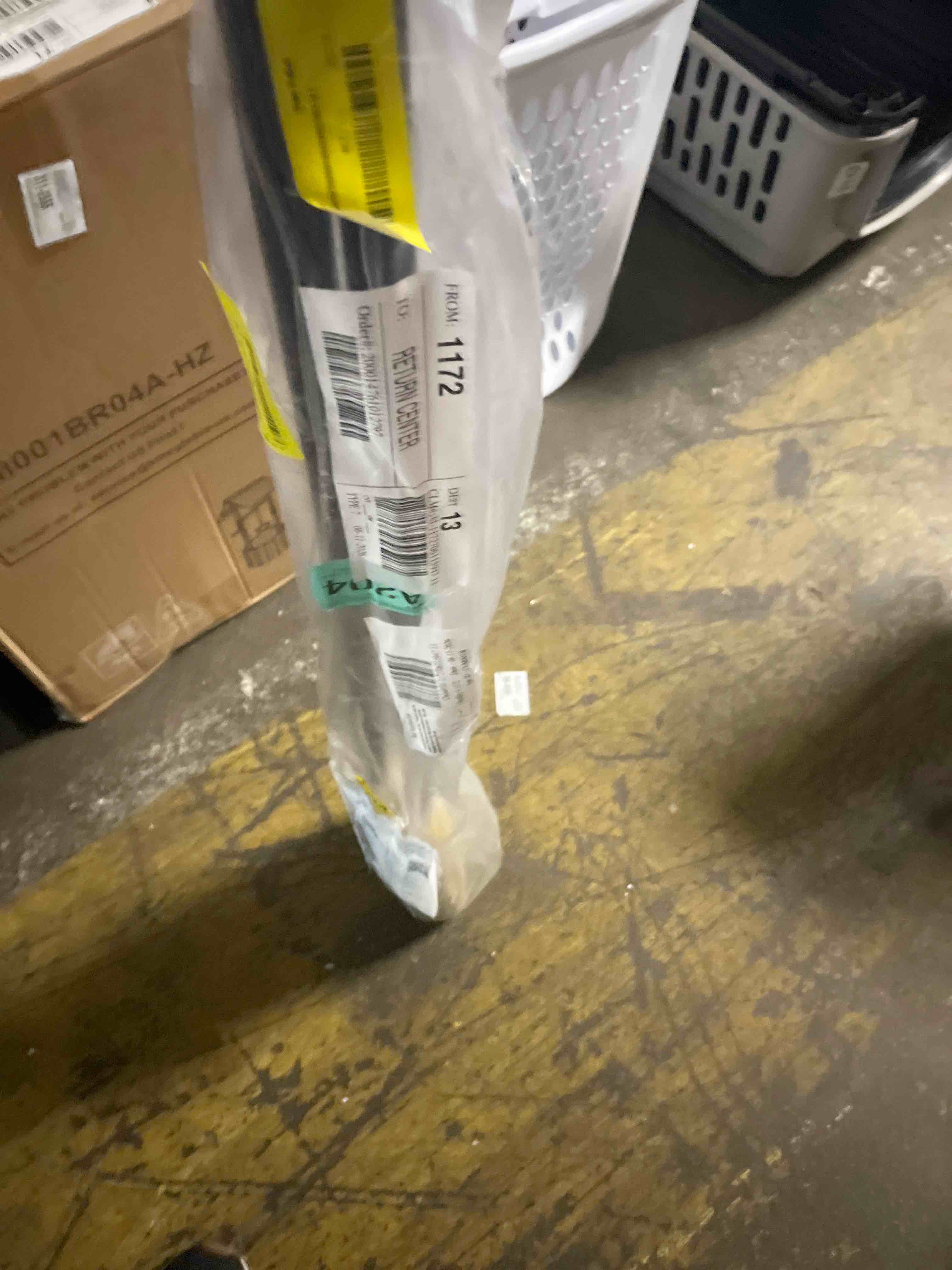 Condition photo showing New/Like New for rubbermaid commercial lobby 38 handle corn-fill broom brown