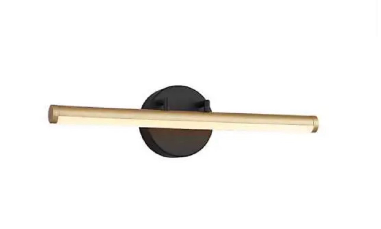 justice design group fianco 18" wide led bath bar
