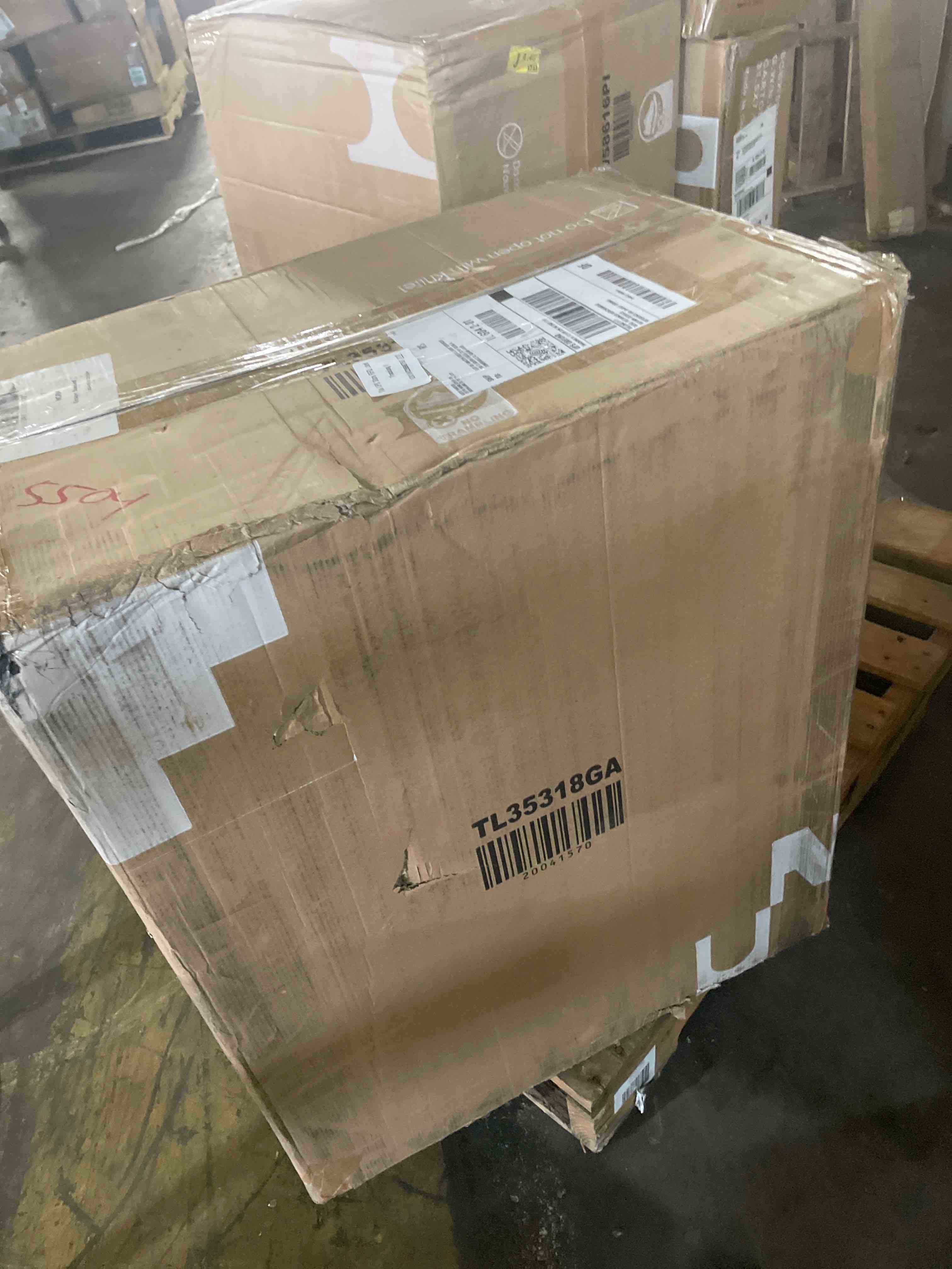 Condition photo showing New/Like New for costway 2-in-1 rolling cabinet