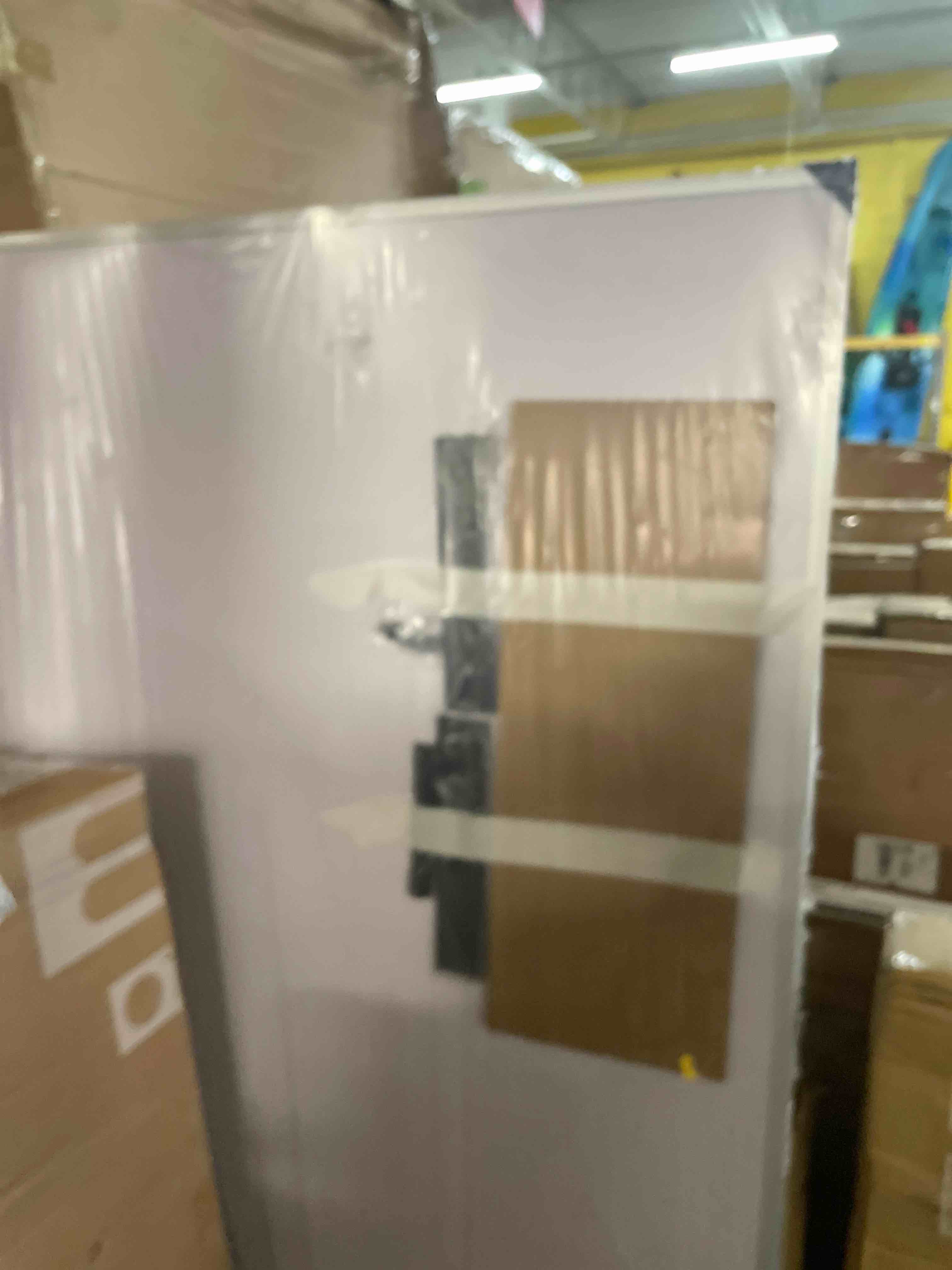 Condition photo showing New/Like New for viz-pro large dry erase board/wall mounted whiteboard, 72 x 48 inches | 6' x 4', aluminum frame, with marker tray, for school office and home