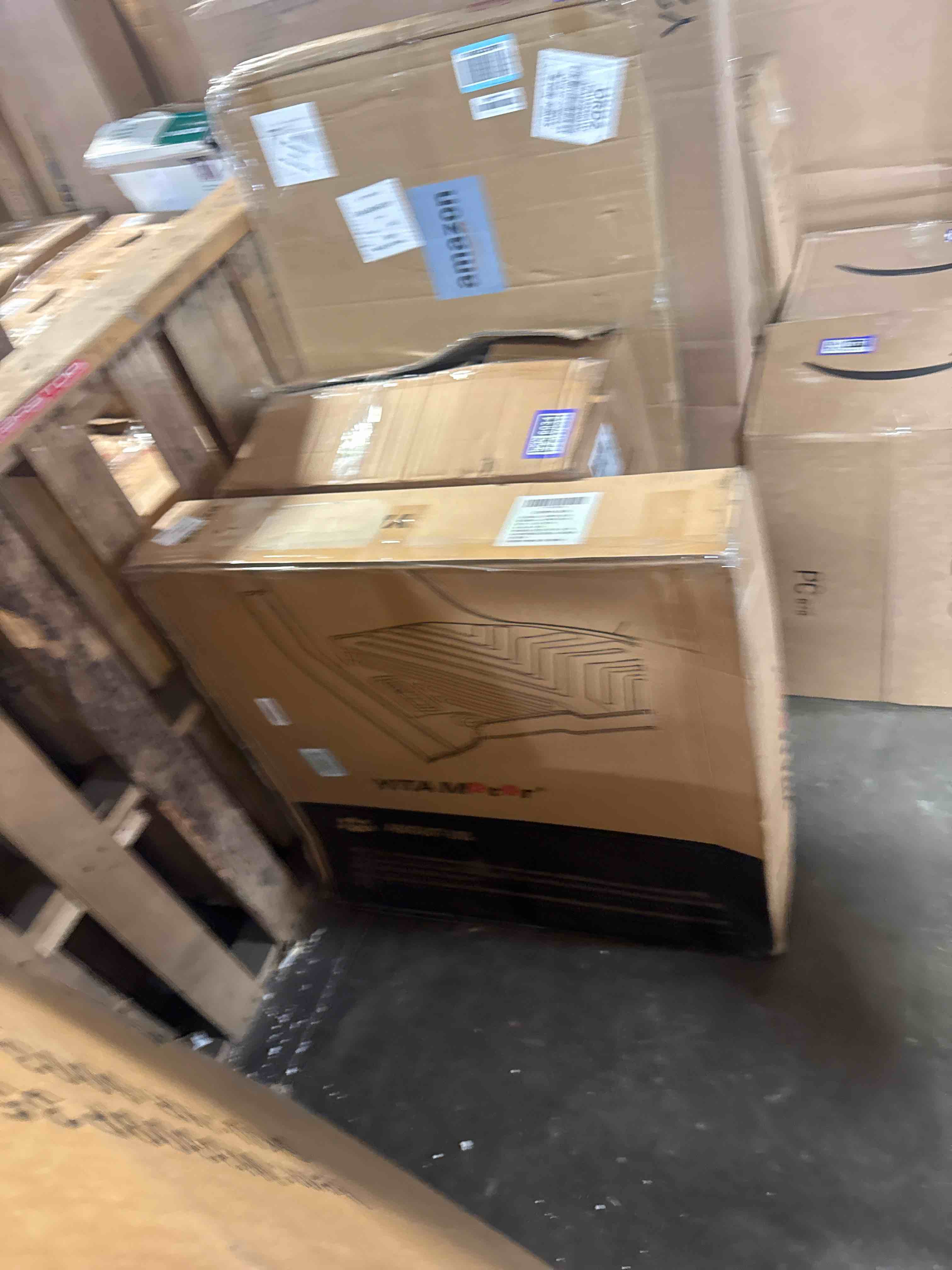 Condition photo showing New/Like New for yitamotor floor mats fit for 2021-2026 gmc yukon/chevy tahoe 7 seats, all-weather tpe fit accessories (only for bucket seats) 3 row floor liner & cargo mat 21-25 tahoe/yukon full set