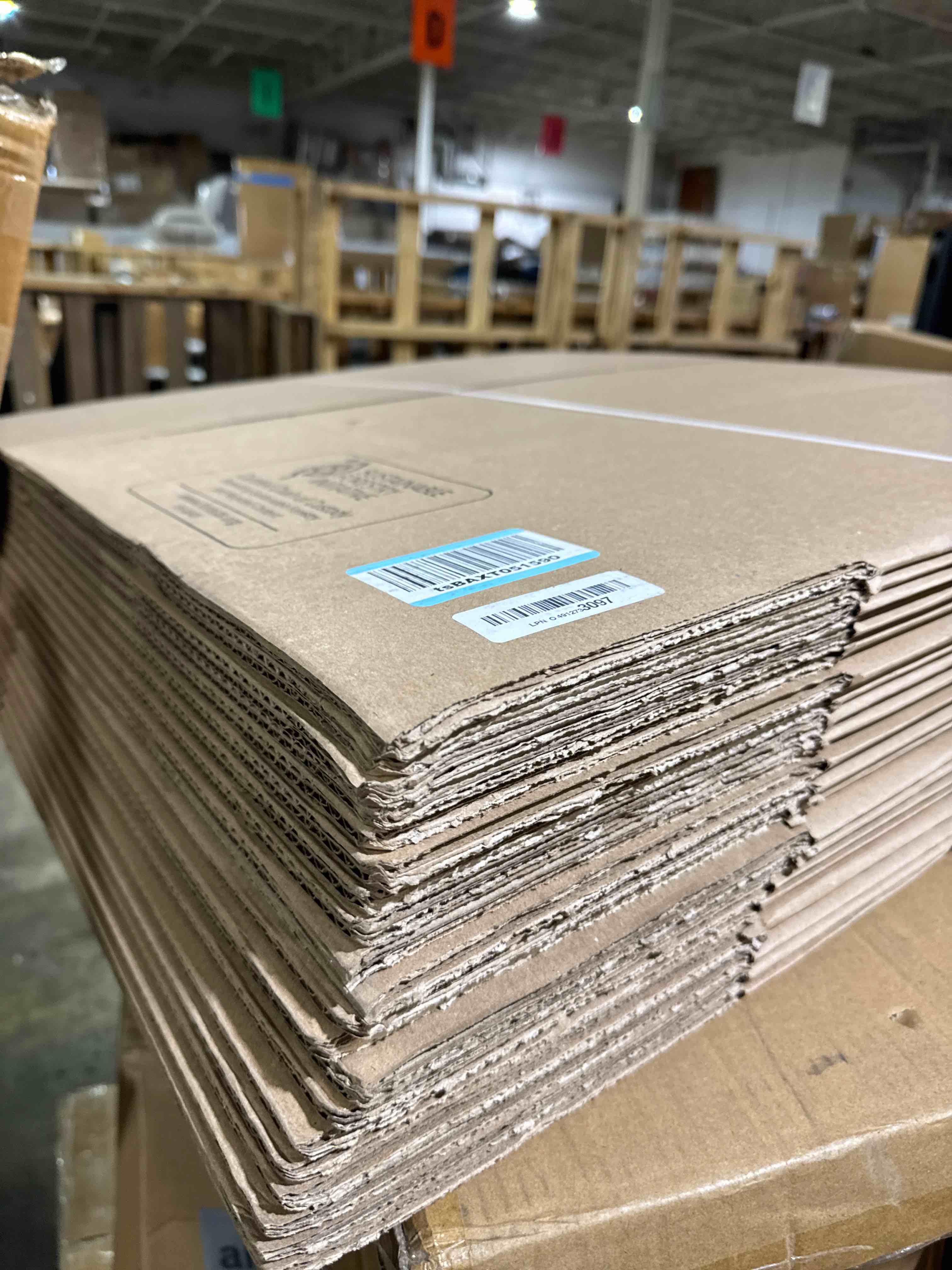 Condition photo showing New/Like New for corrugated mail and shipping packaging boxes - 25 pack (12 x 10 x 8 inch / 25 pack), corrugated cardboard box for shipping, storage, mailing, packaging & storage