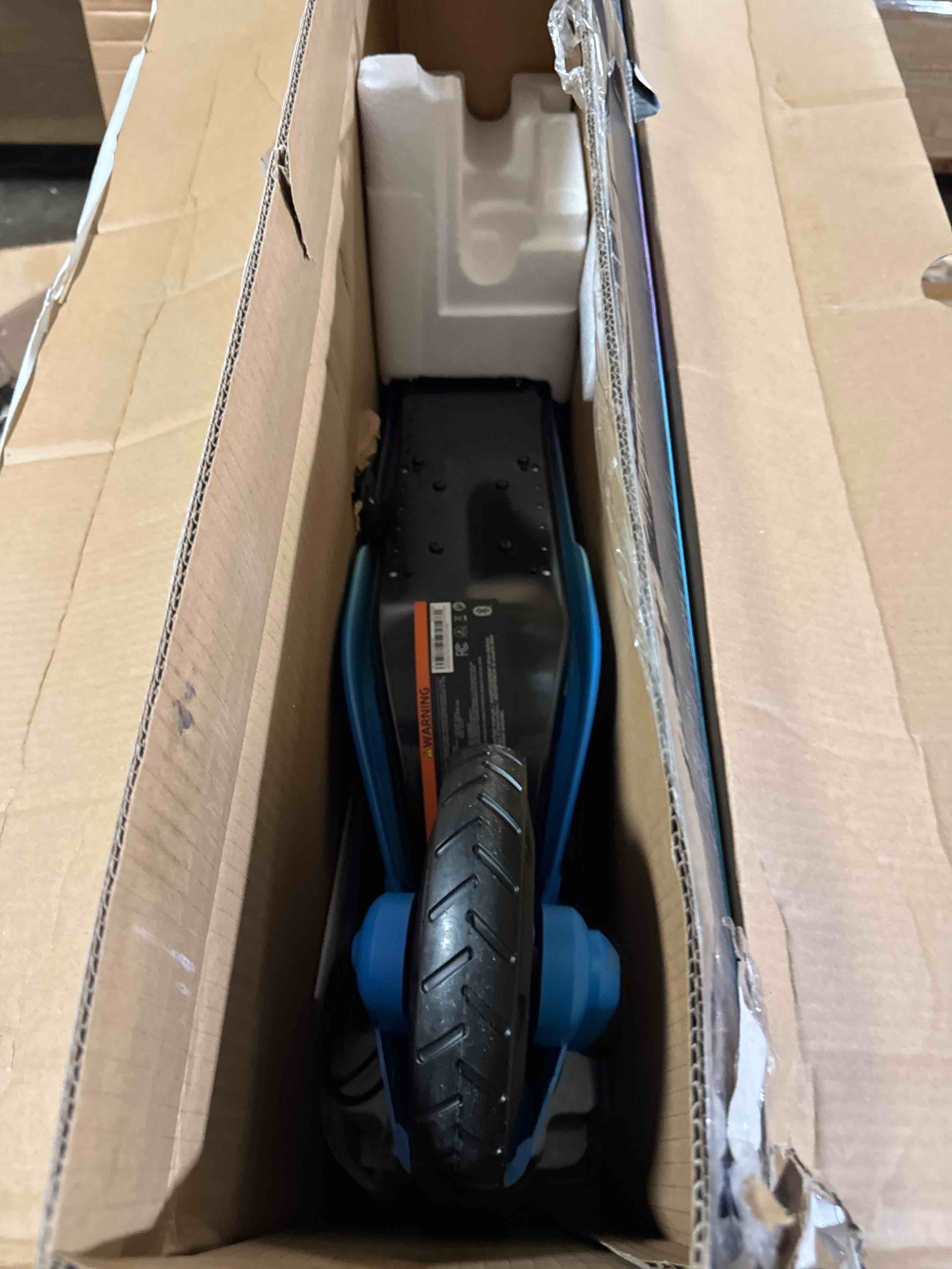 Condition photo showing New/Like New for gotrax gks mini electric scooter for kids 6-12, max 3.75 miles & 7.5 mph by 150w motor, 6'' wheel, thumb control easy to ride & assemble