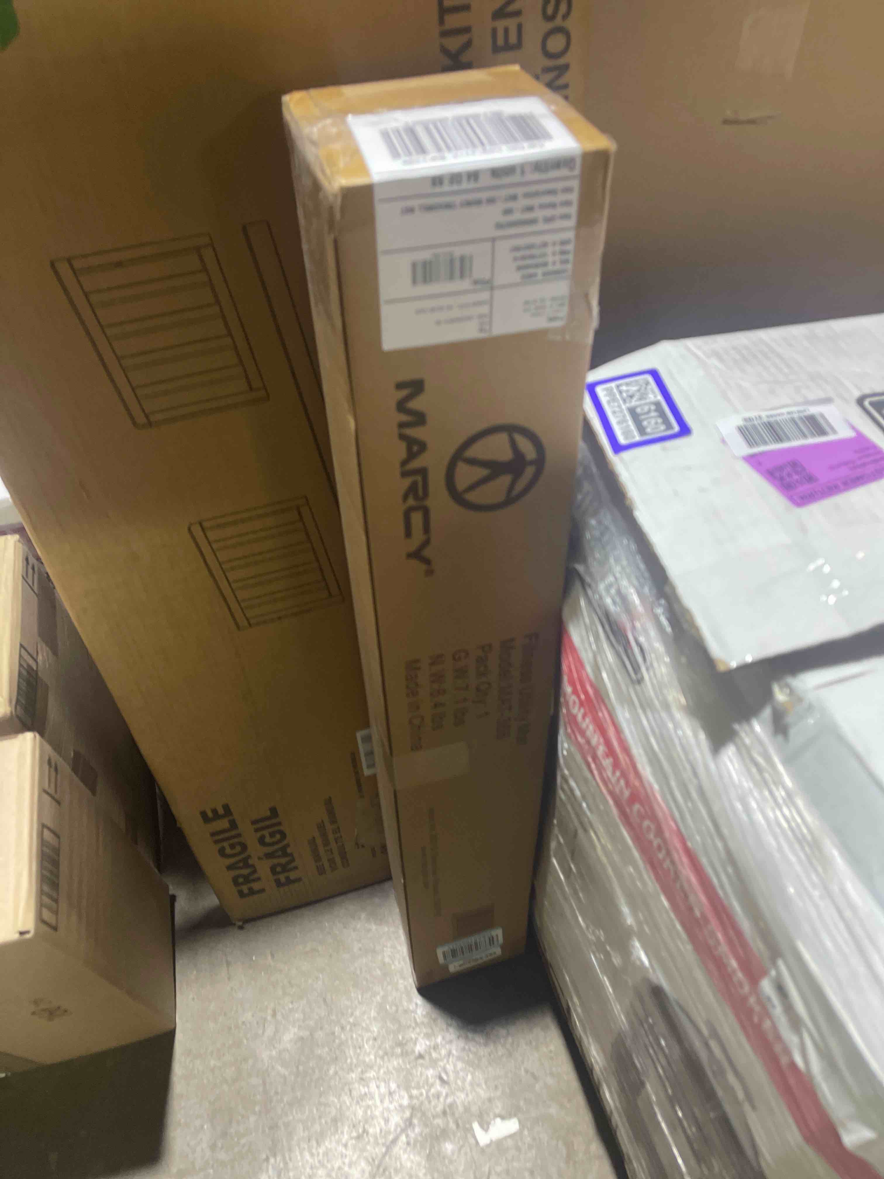 Condition photo showing New/Like New for marcy fitness equipment mat and floor protector compatible for treadmills, elliptical, exercise bikes, stationary cycles and accessories extra long 78"
